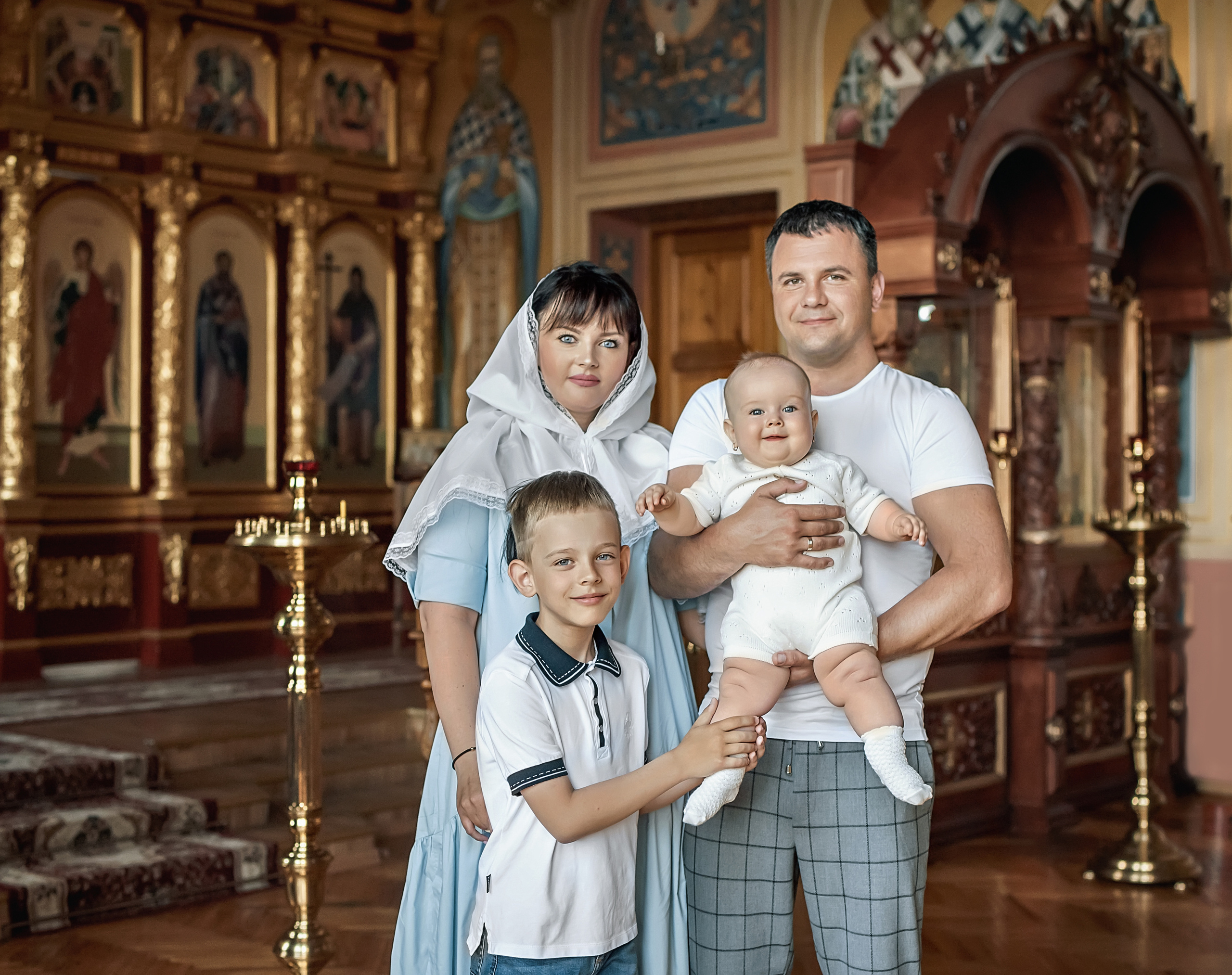 Крещение Таисии. Церковный фотограф на Таинство Крещения и Венчания в Оренбурге и Оренбургской области Екатерина Белкина