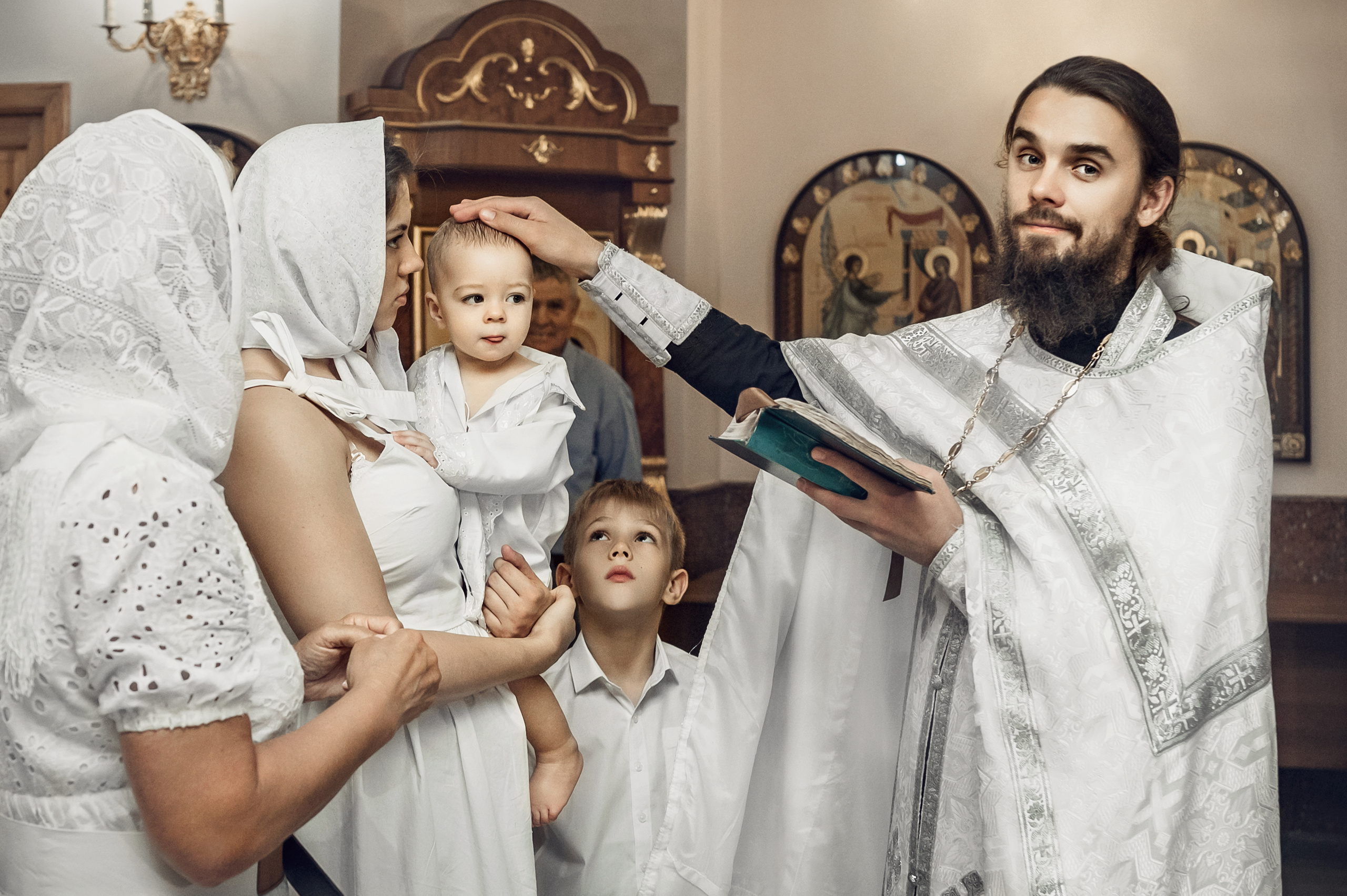 Крещение Тимофея. Церковный фотограф на Таинство Крещения и Венчания в Оренбурге и Оренбургской области Екатерина Белкина