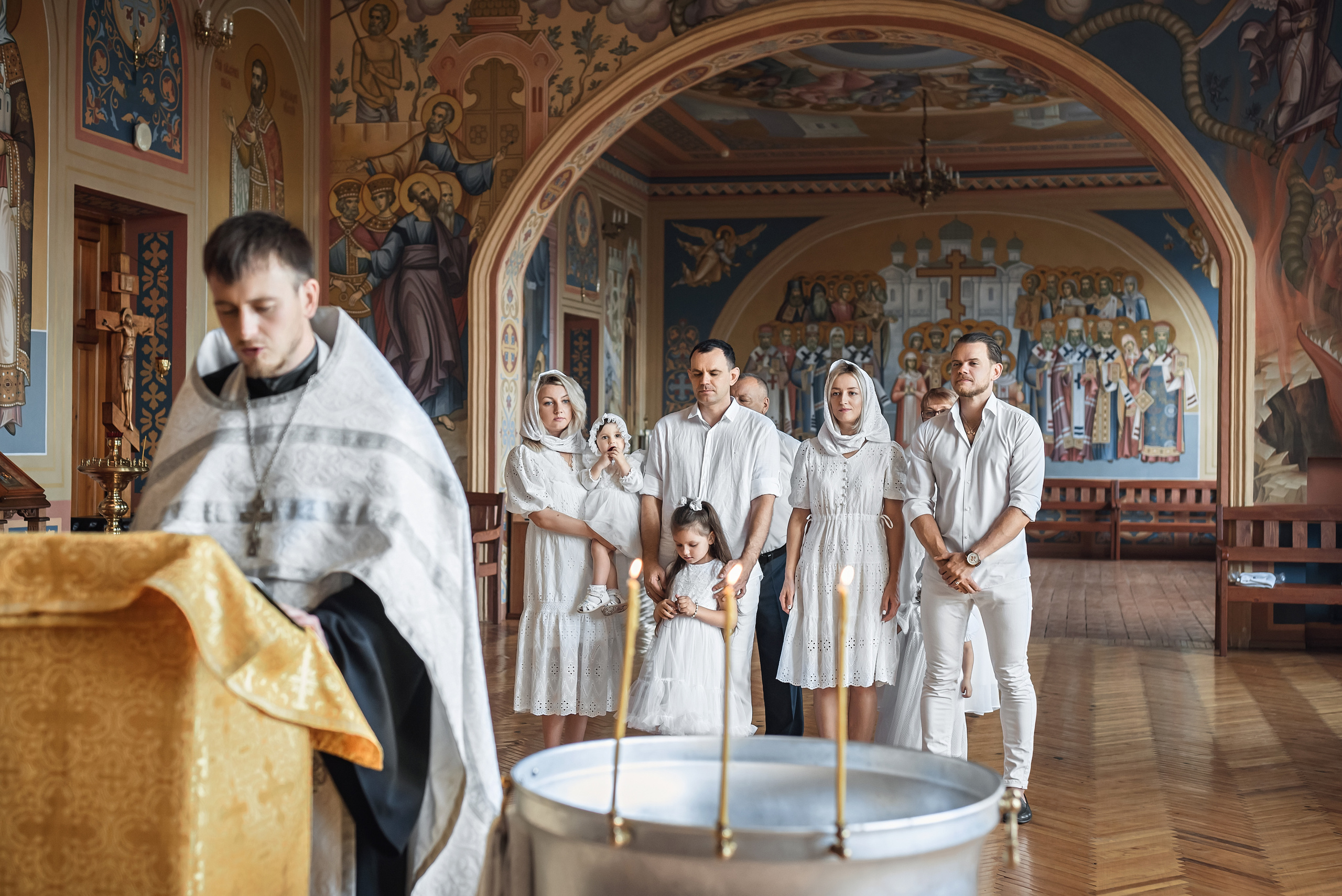 Крещение Вероники. Церковный фотограф на Таинство Крещения и Венчания в Оренбурге и Оренбургской области Екатерина Белкина