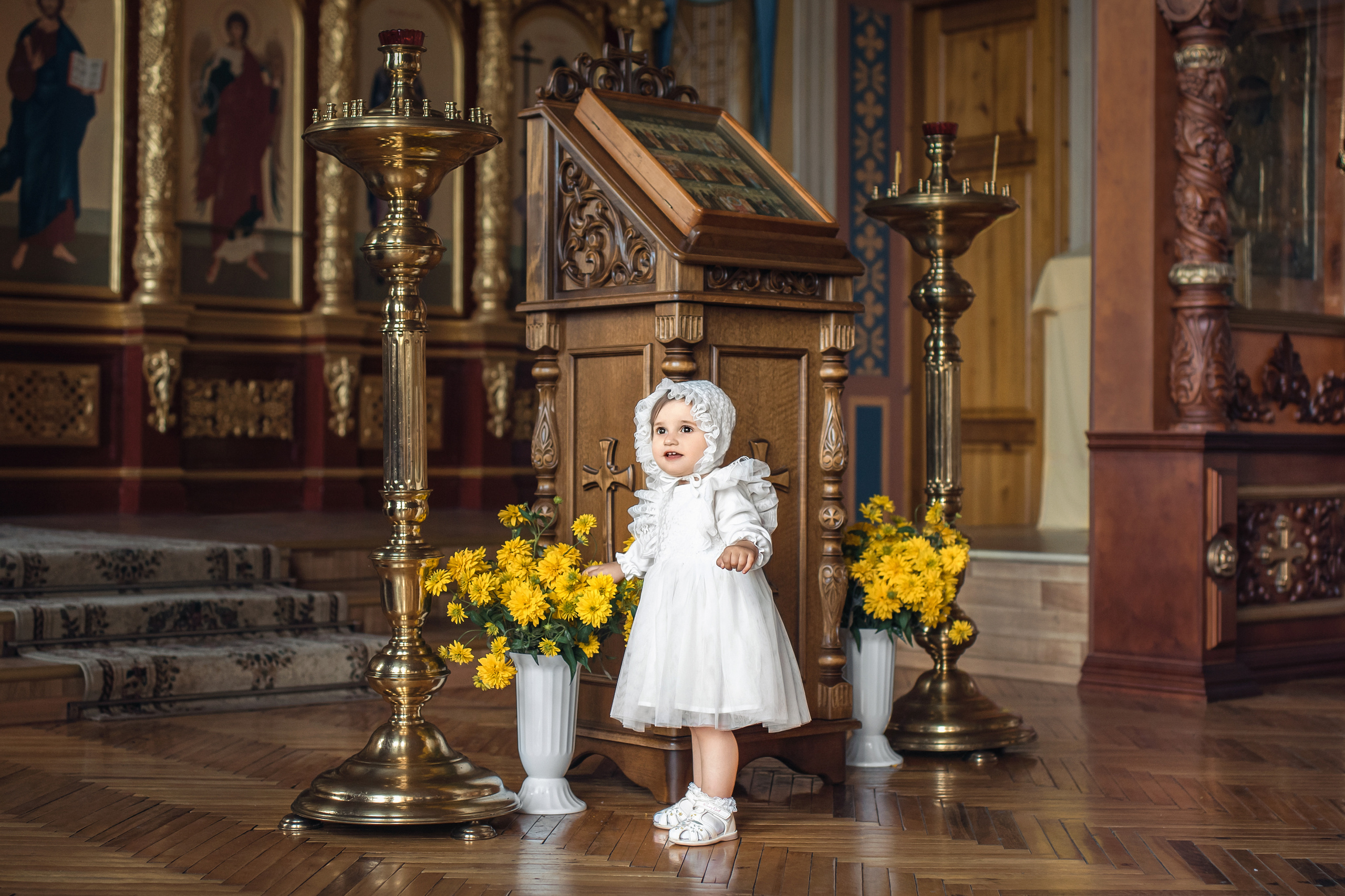 Крещение Вероники. Церковный фотограф на Таинство Крещения и Венчания в Оренбурге и Оренбургской области Екатерина Белкина