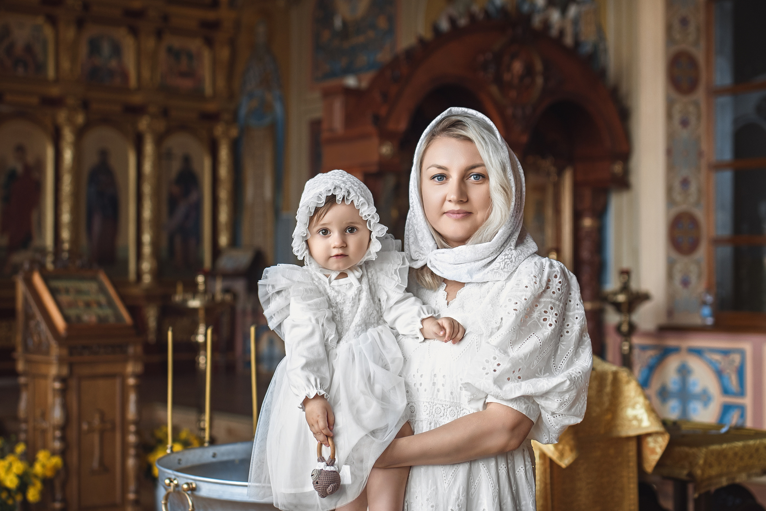 Крещение Вероники. Церковный фотограф на Таинство Крещения и Венчания в Оренбурге и Оренбургской области Екатерина Белкина