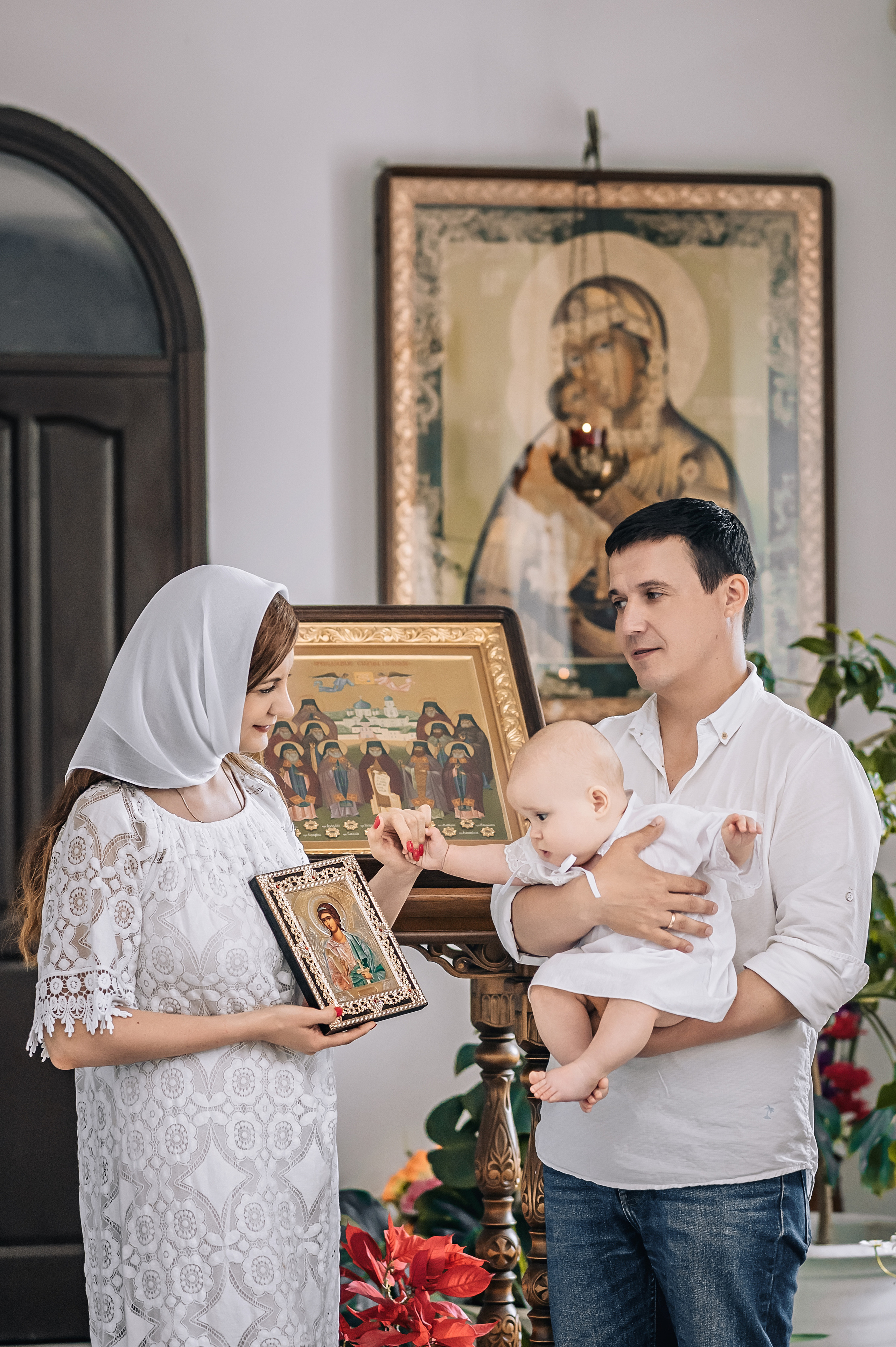 Крещение Никиты Сакмара. Церковный фотограф на Таинство Крещения и Венчания в Оренбурге и Оренбургской области Екатерина Белкина