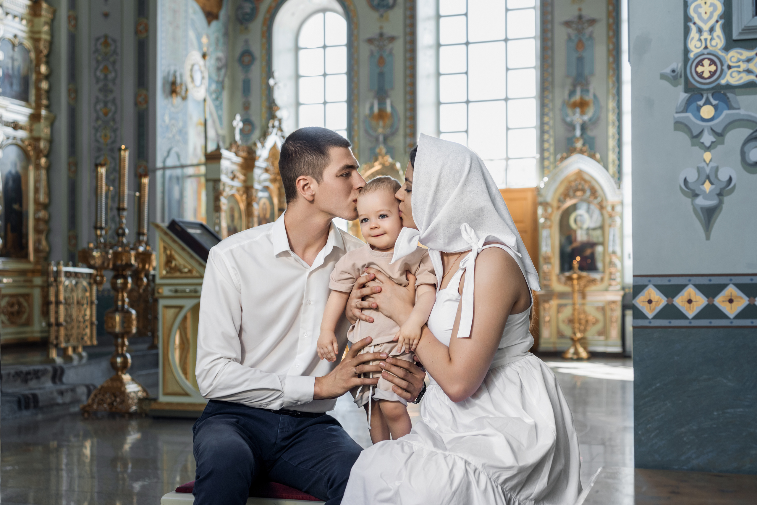 Крещение Тимофея. Церковный фотограф на Таинство Крещения и Венчания в Оренбурге и Оренбургской области Екатерина Белкина