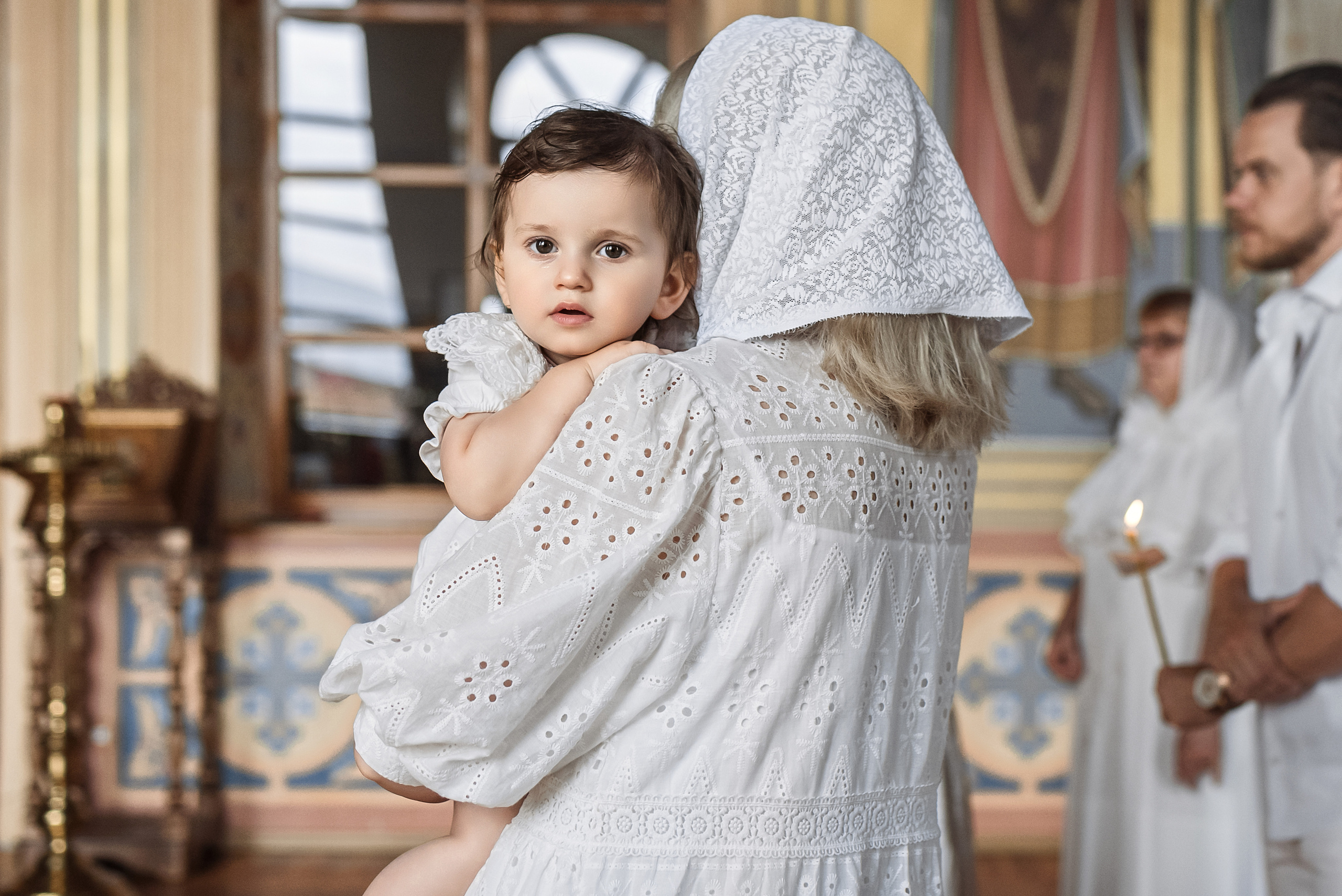 Крещение Вероники. Церковный фотограф на Таинство Крещения и Венчания в Оренбурге и Оренбургской области Екатерина Белкина