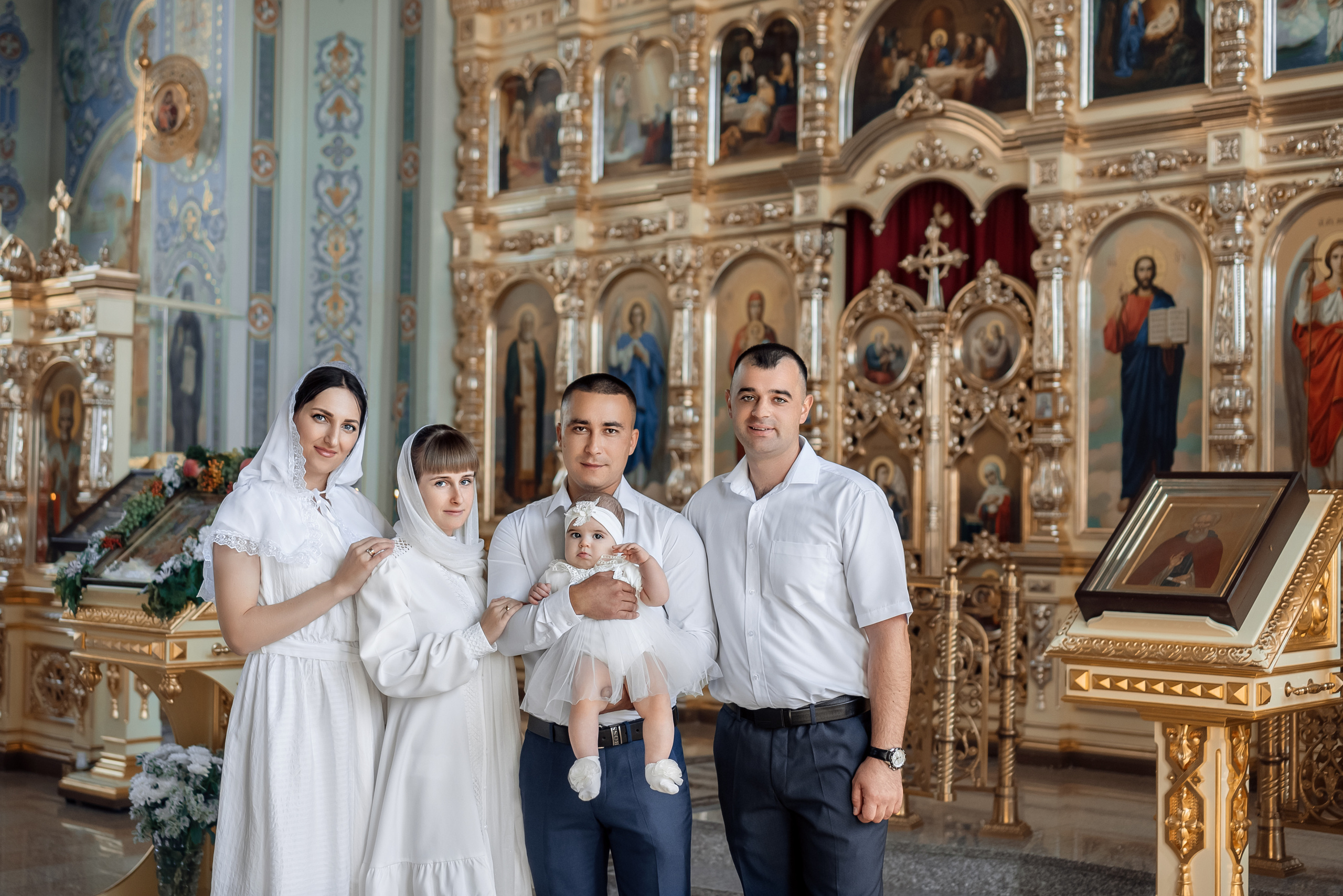 Крещение Карины и Стефании. Церковный фотограф на Таинство Крещения и Венчания в Оренбурге и Оренбургской области Екатерина Белкина