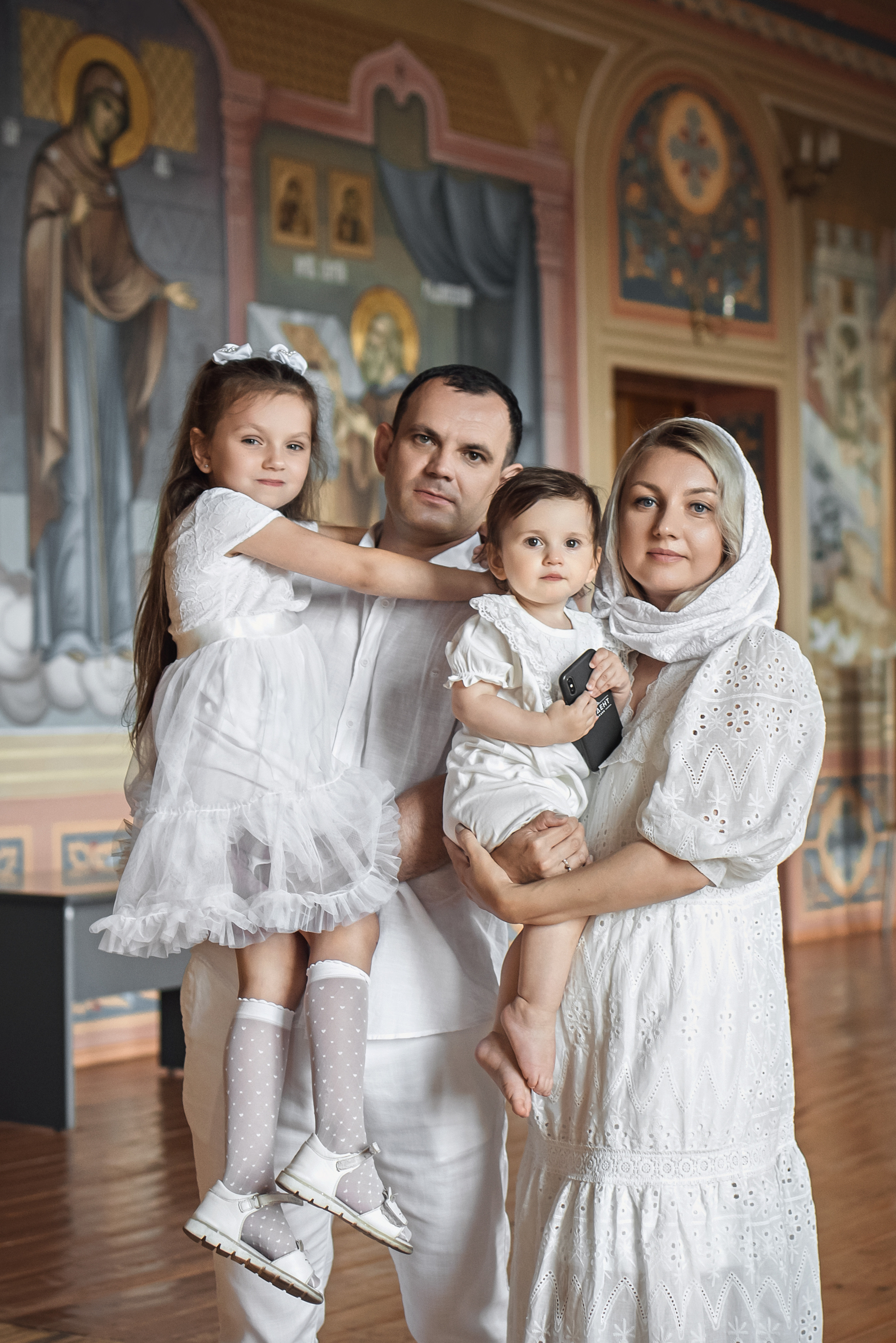 Крещение Вероники. Церковный фотограф на Таинство Крещения и Венчания в Оренбурге и Оренбургской области Екатерина Белкина