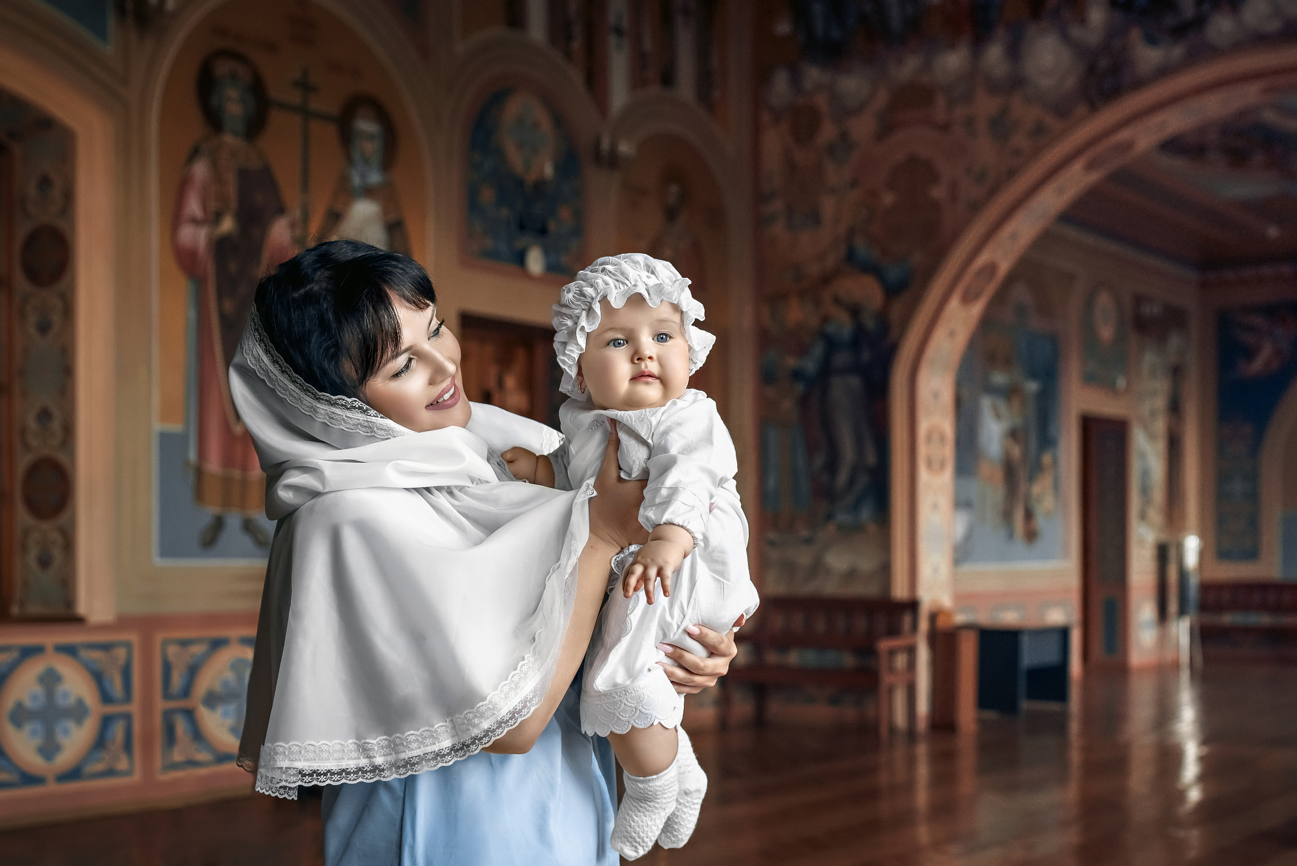 Крещение Таисии. Церковный фотограф на Таинство Крещения и Венчания в Оренбурге и Оренбургской области Екатерина Белкина