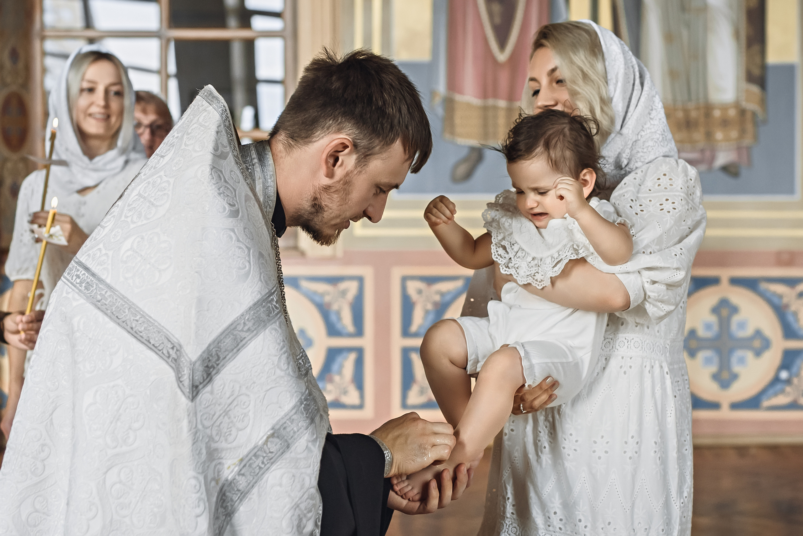 Крещение Вероники. Церковный фотограф на Таинство Крещения и Венчания в Оренбурге и Оренбургской области Екатерина Белкина