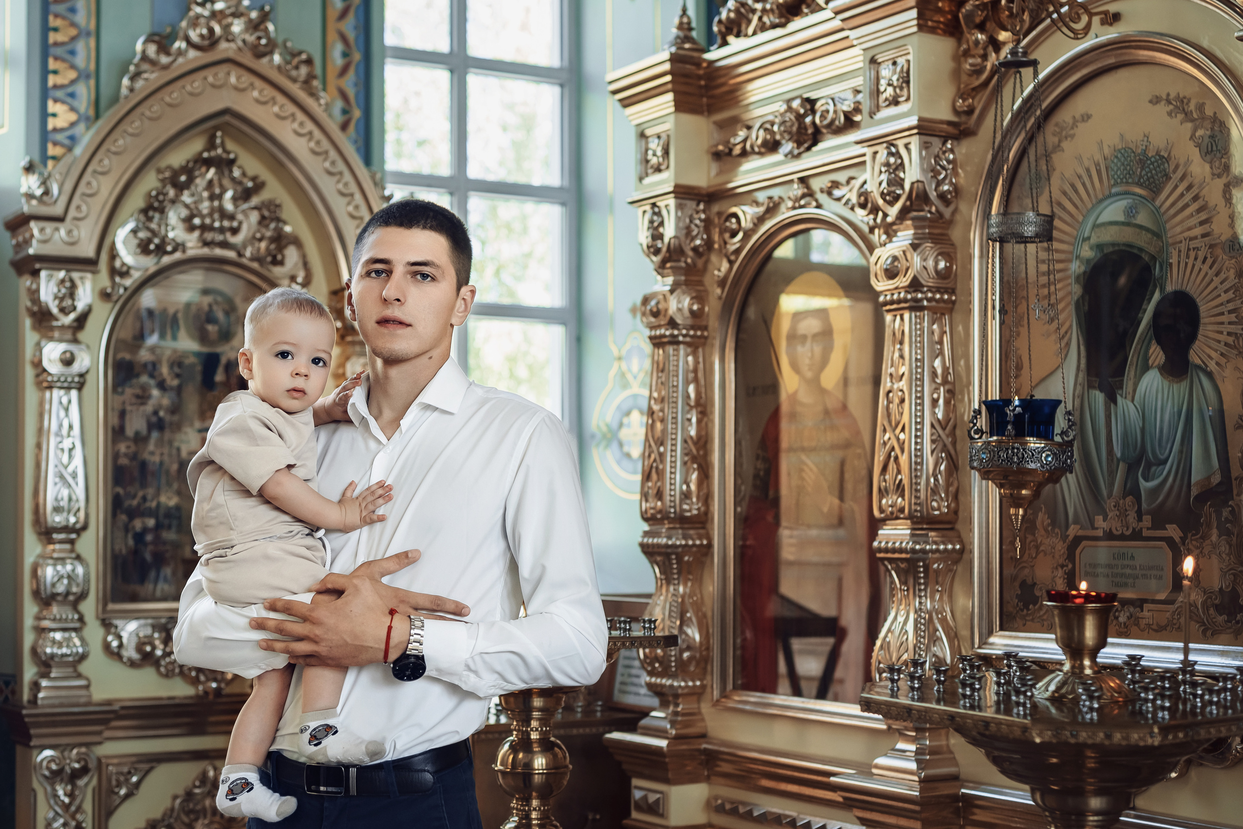 Крещение Тимофея. Церковный фотограф на Таинство Крещения и Венчания в Оренбурге и Оренбургской области Екатерина Белкина