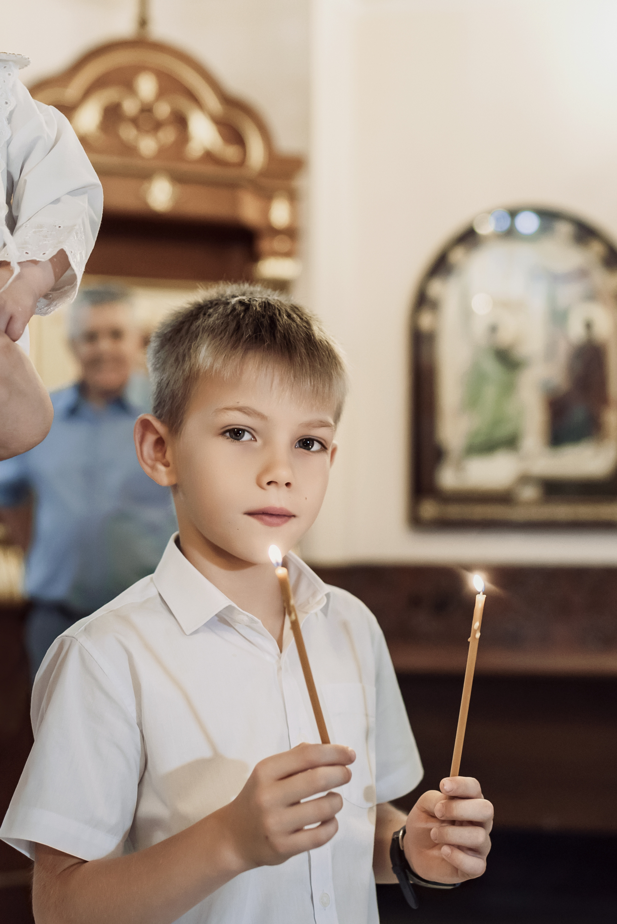 Крещение Тимофея. Церковный фотограф на Таинство Крещения и Венчания в Оренбурге и Оренбургской области Екатерина Белкина