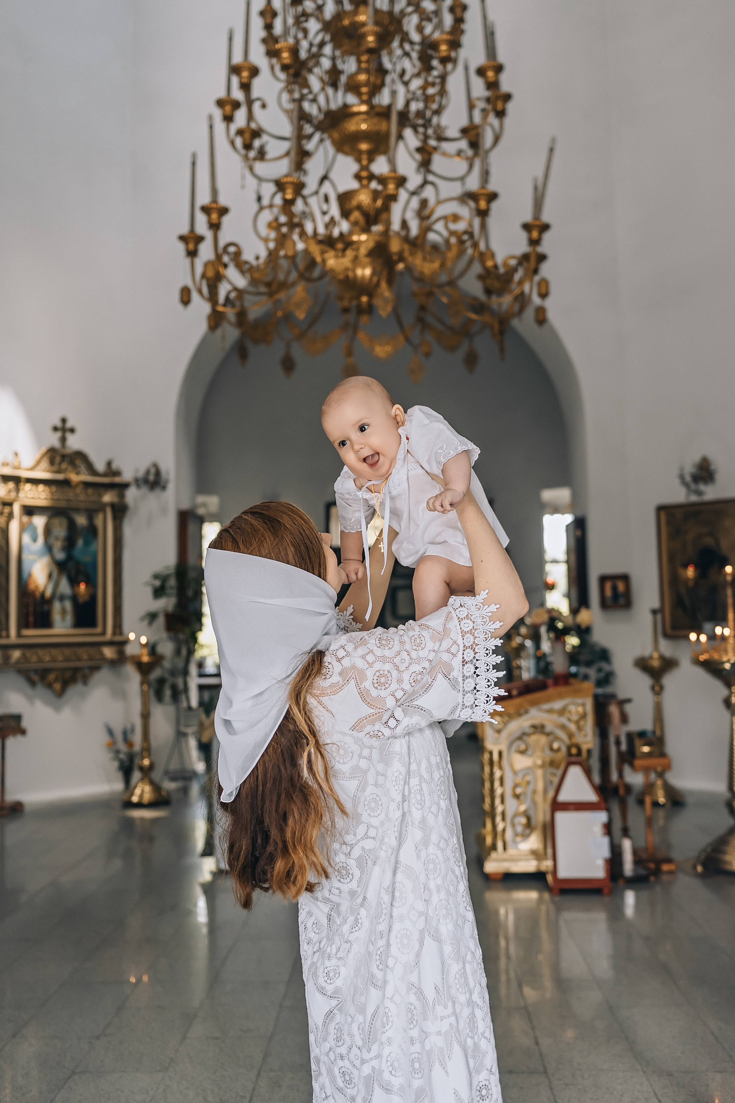 Крещение Никиты Сакмара. Церковный фотограф на Таинство Крещения и Венчания в Оренбурге и Оренбургской области Екатерина Белкина