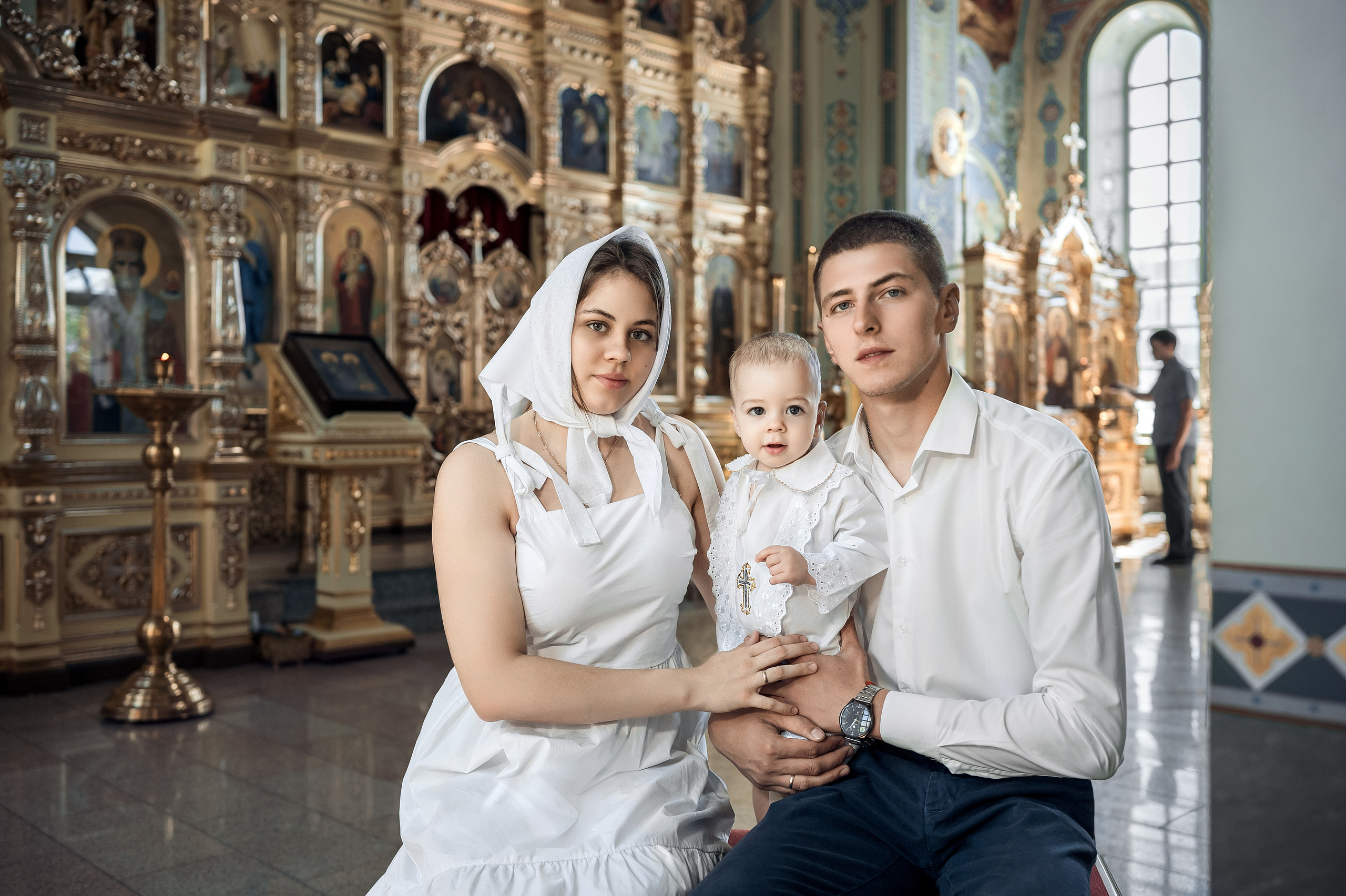 Крещение Тимофея. Церковный фотограф на Таинство Крещения и Венчания в Оренбурге и Оренбургской области Екатерина Белкина