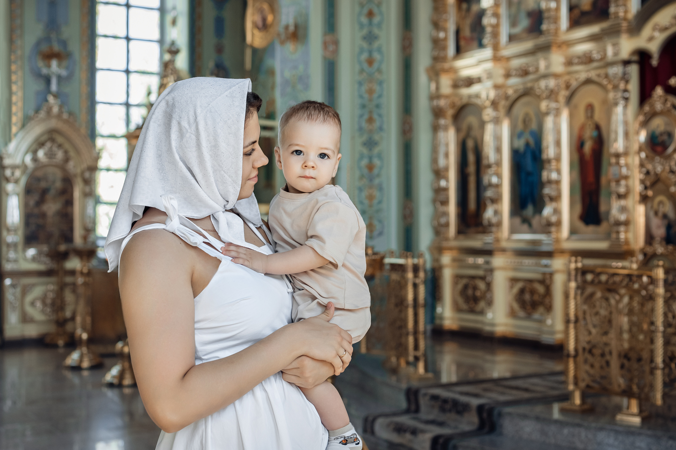 Крещение Тимофея. Церковный фотограф на Таинство Крещения и Венчания в Оренбурге и Оренбургской области Екатерина Белкина