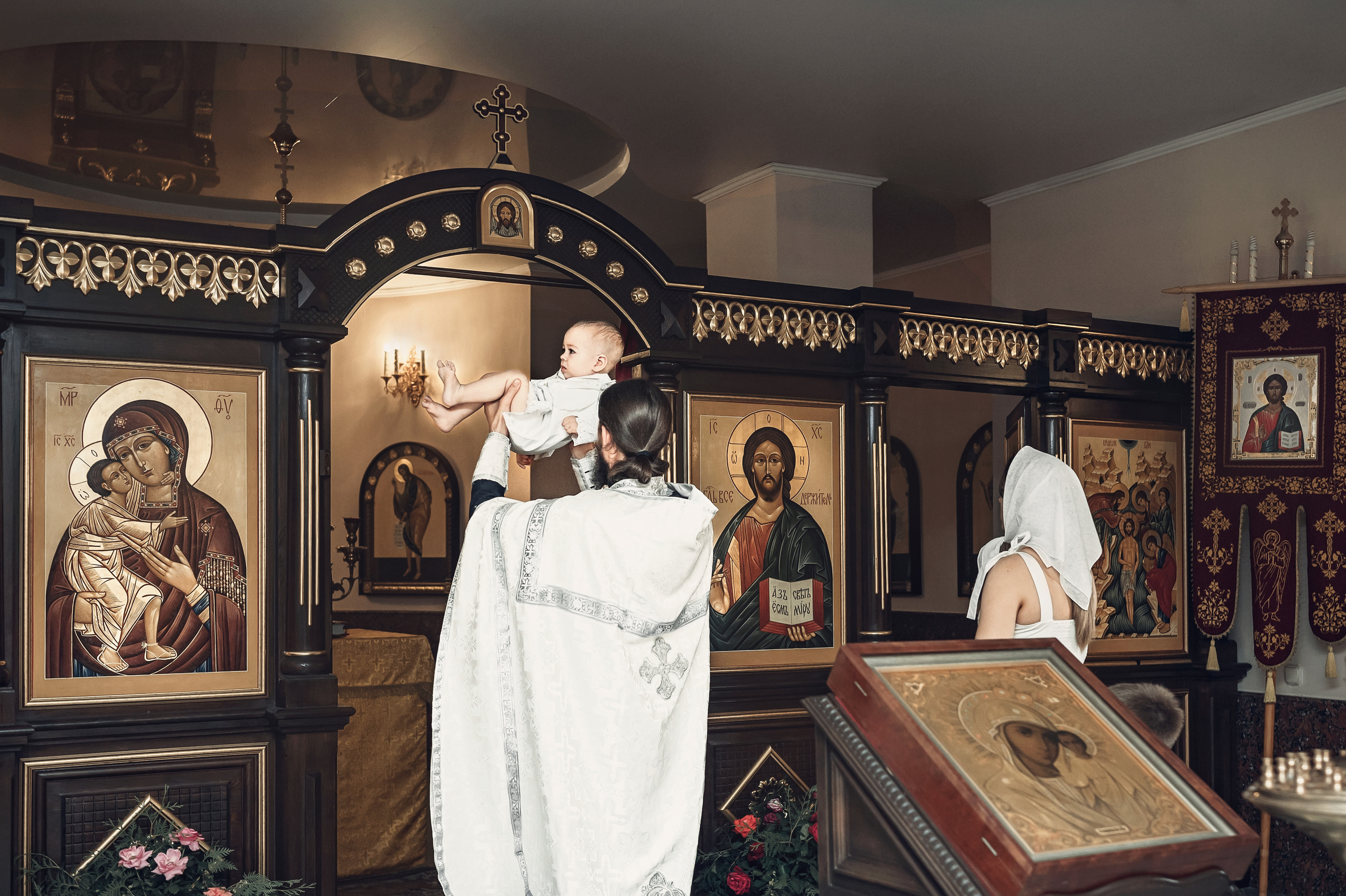 Крещение Тимофея. Церковный фотограф на Таинство Крещения и Венчания в Оренбурге и Оренбургской области Екатерина Белкина