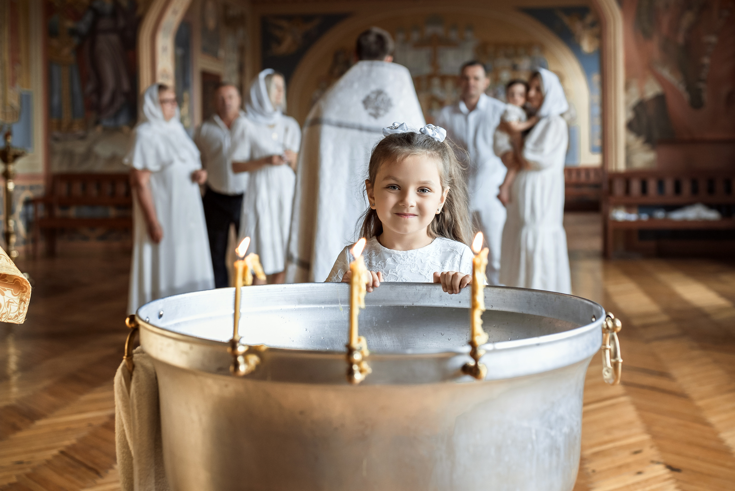 Крещение Вероники. Церковный фотограф на Таинство Крещения и Венчания в Оренбурге и Оренбургской области Екатерина Белкина