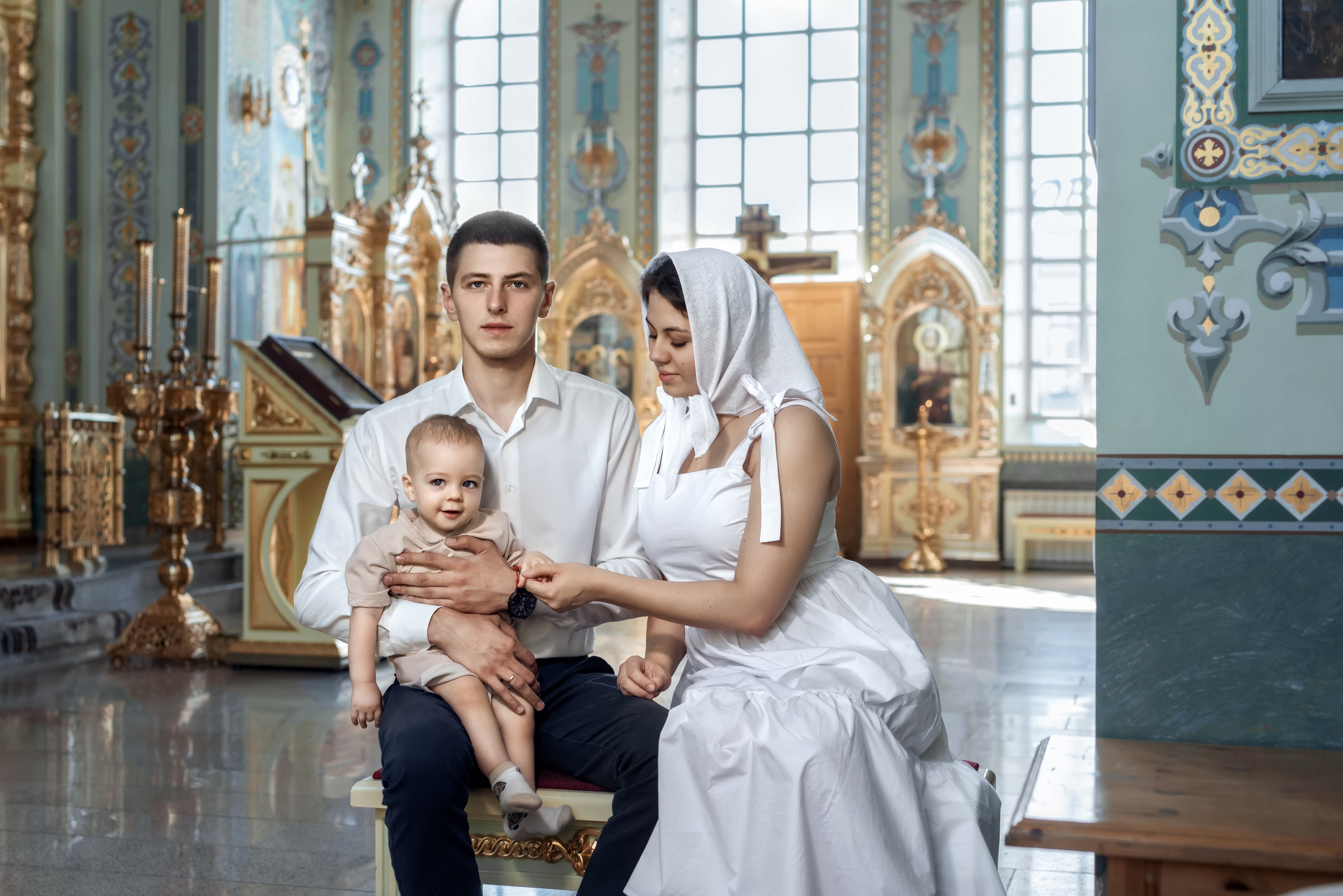 Крещение Тимофея. Церковный фотограф на Таинство Крещения и Венчания в Оренбурге и Оренбургской области Екатерина Белкина