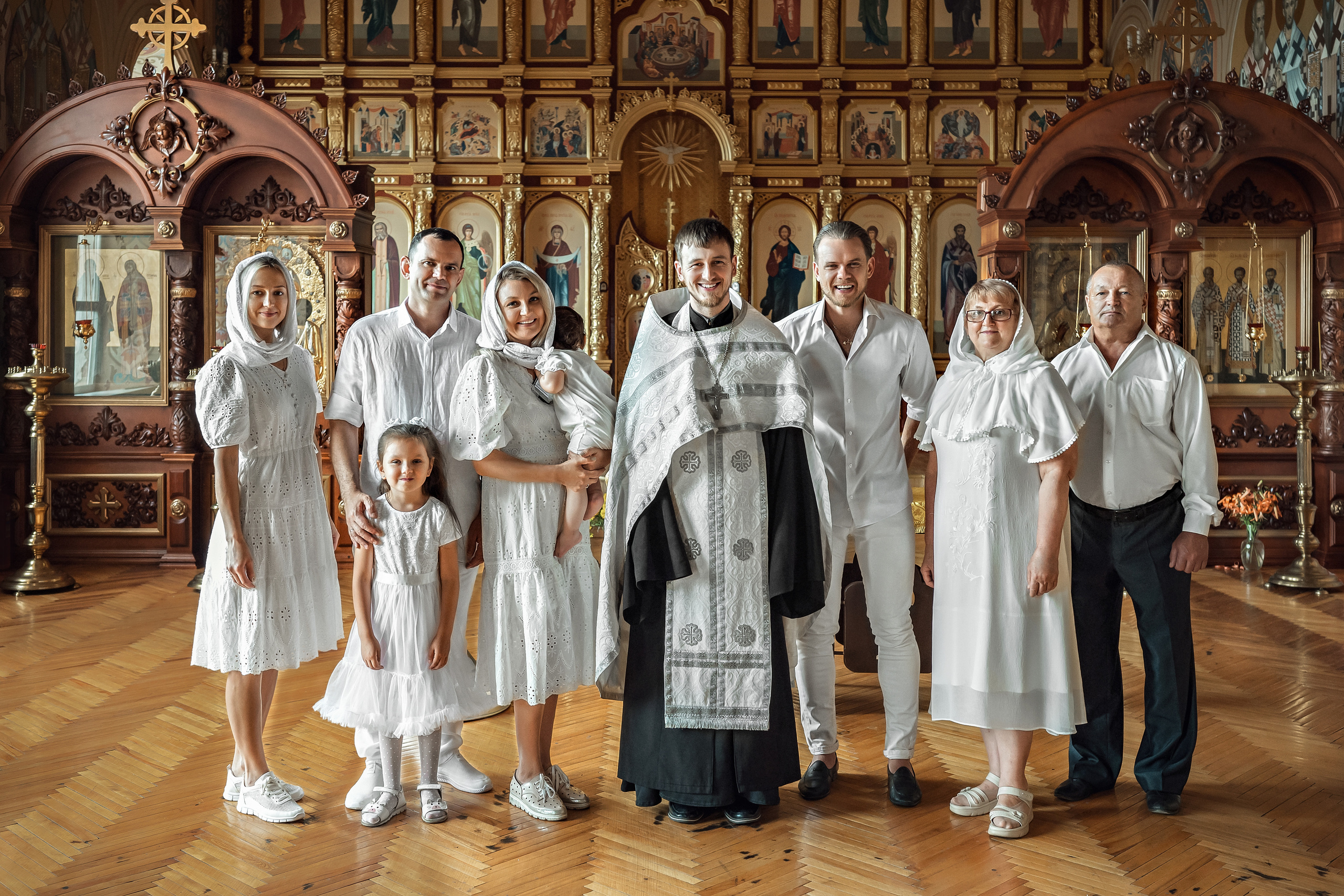 Крещение Вероники. Церковный фотограф на Таинство Крещения и Венчания в Оренбурге и Оренбургской области Екатерина Белкина