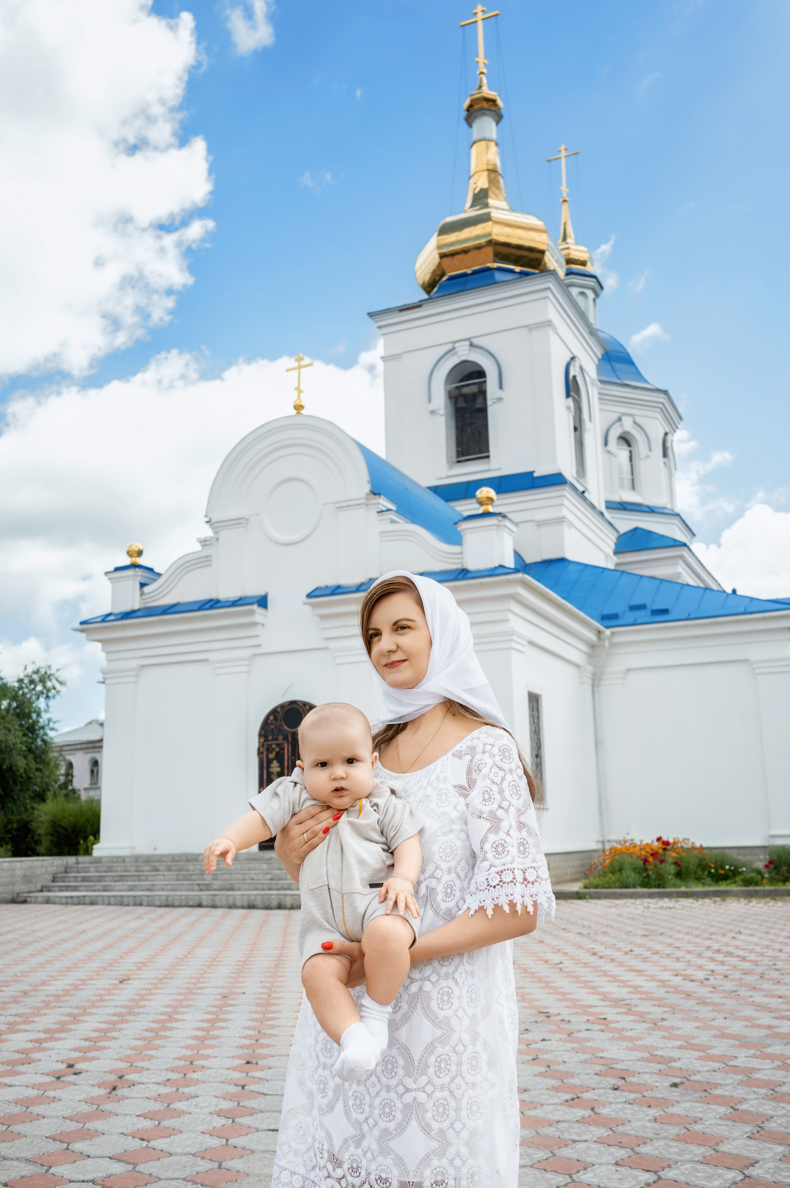 Крещение Никиты Сакмара. Церковный фотограф на Таинство Крещения и Венчания в Оренбурге и Оренбургской области Екатерина Белкина