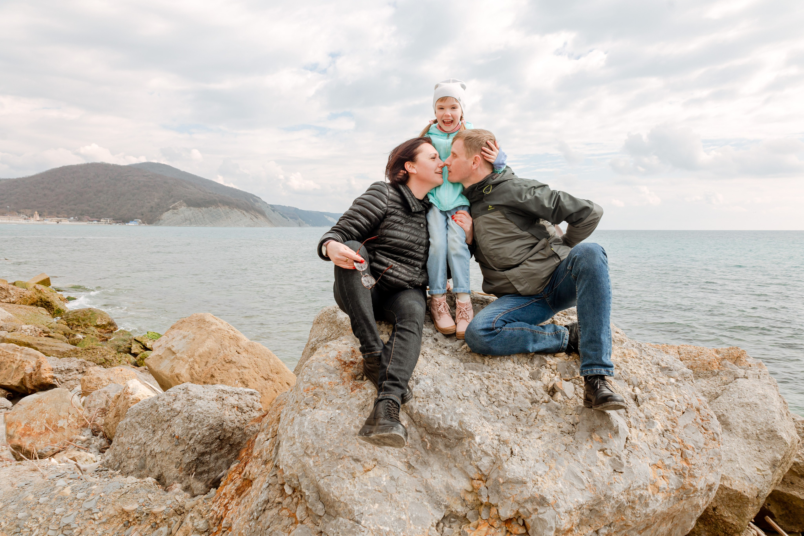 Наталья, Сергей и Маруся. Фотограф в Геленджике, Архипо-Осиповке, Абрау-Дюрсо, Кринице Виктория