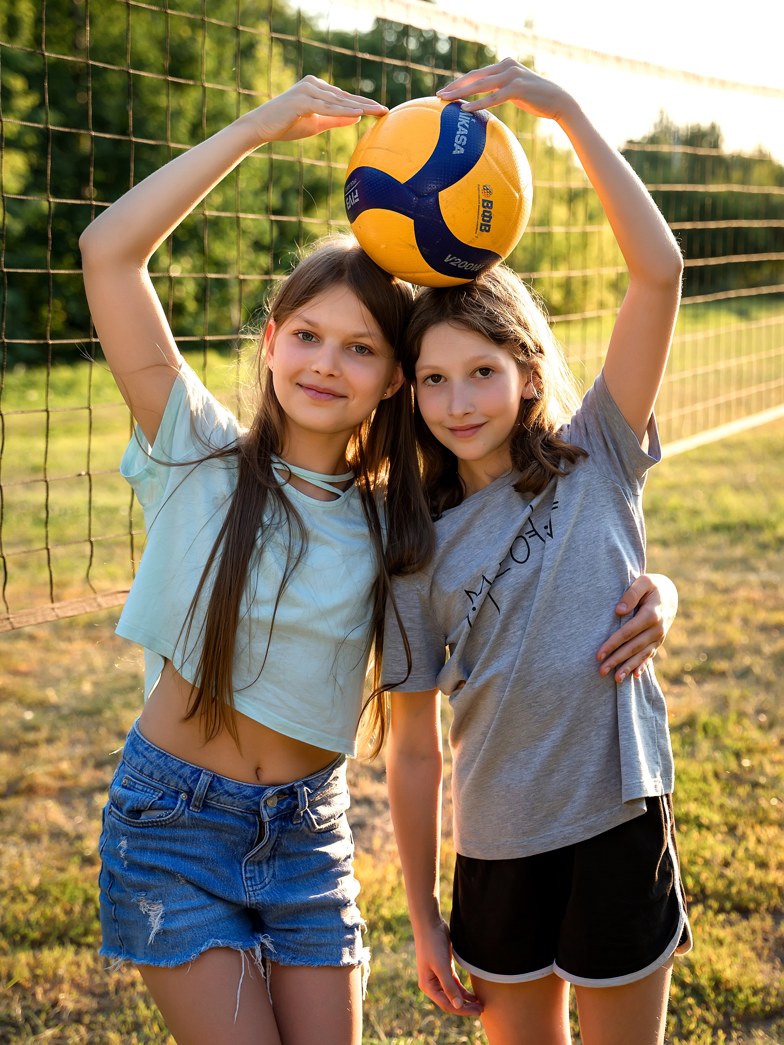 Фотосессия для спортсменов. Фото волейболистов