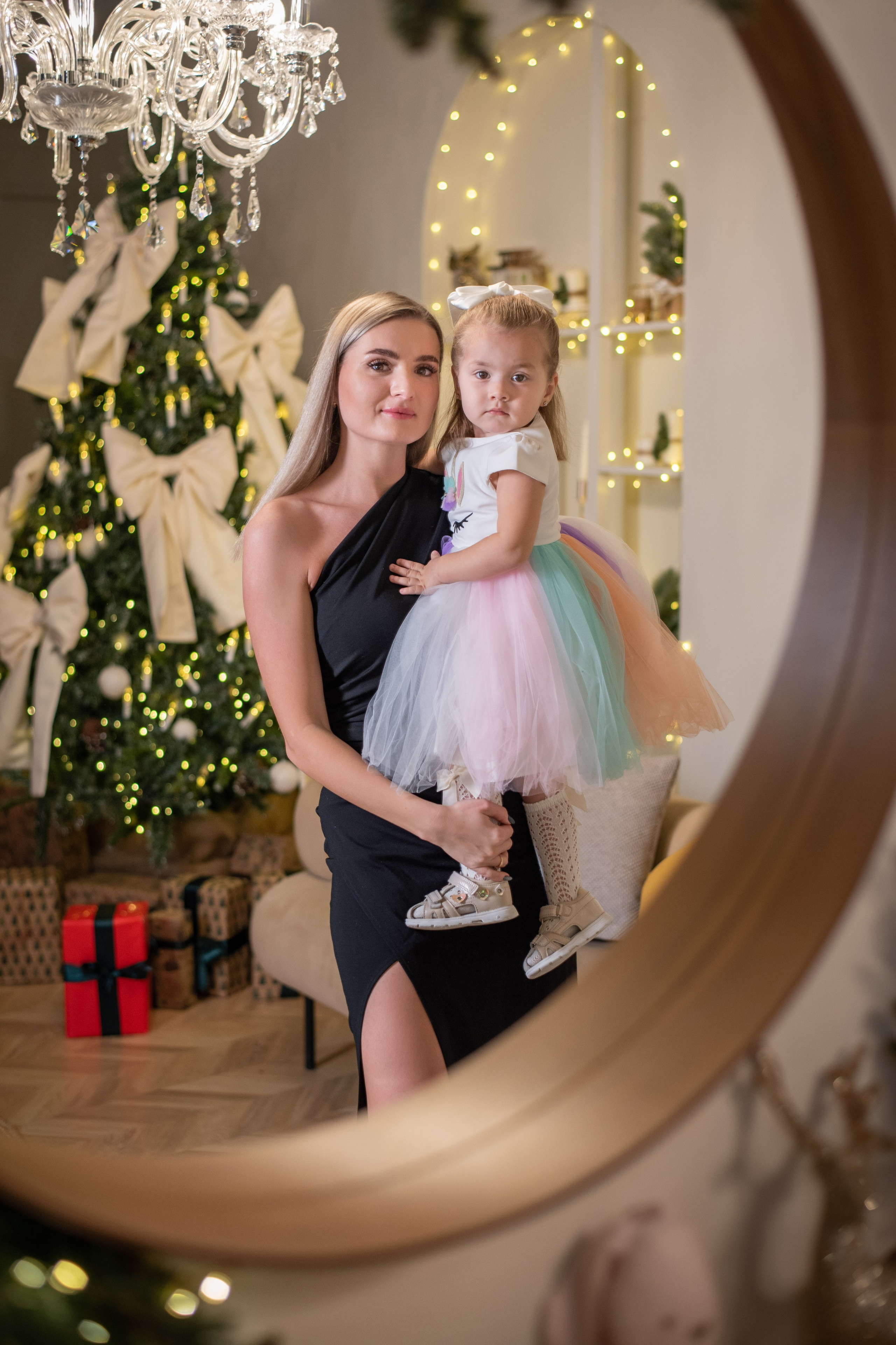 Семейная новогодняя фотосессия