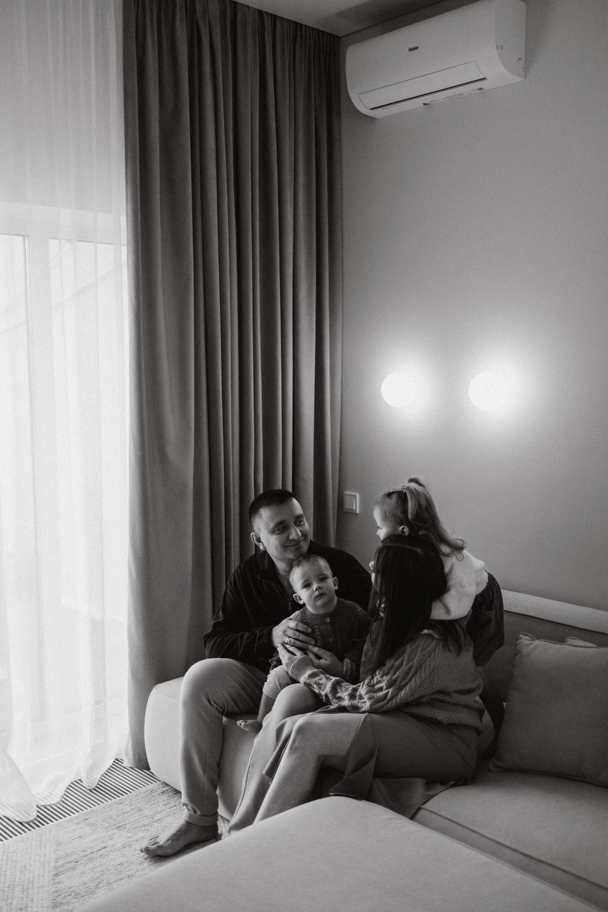 Новый года дома. Семейный и детский фотограф в Тюмени Вика Алленова