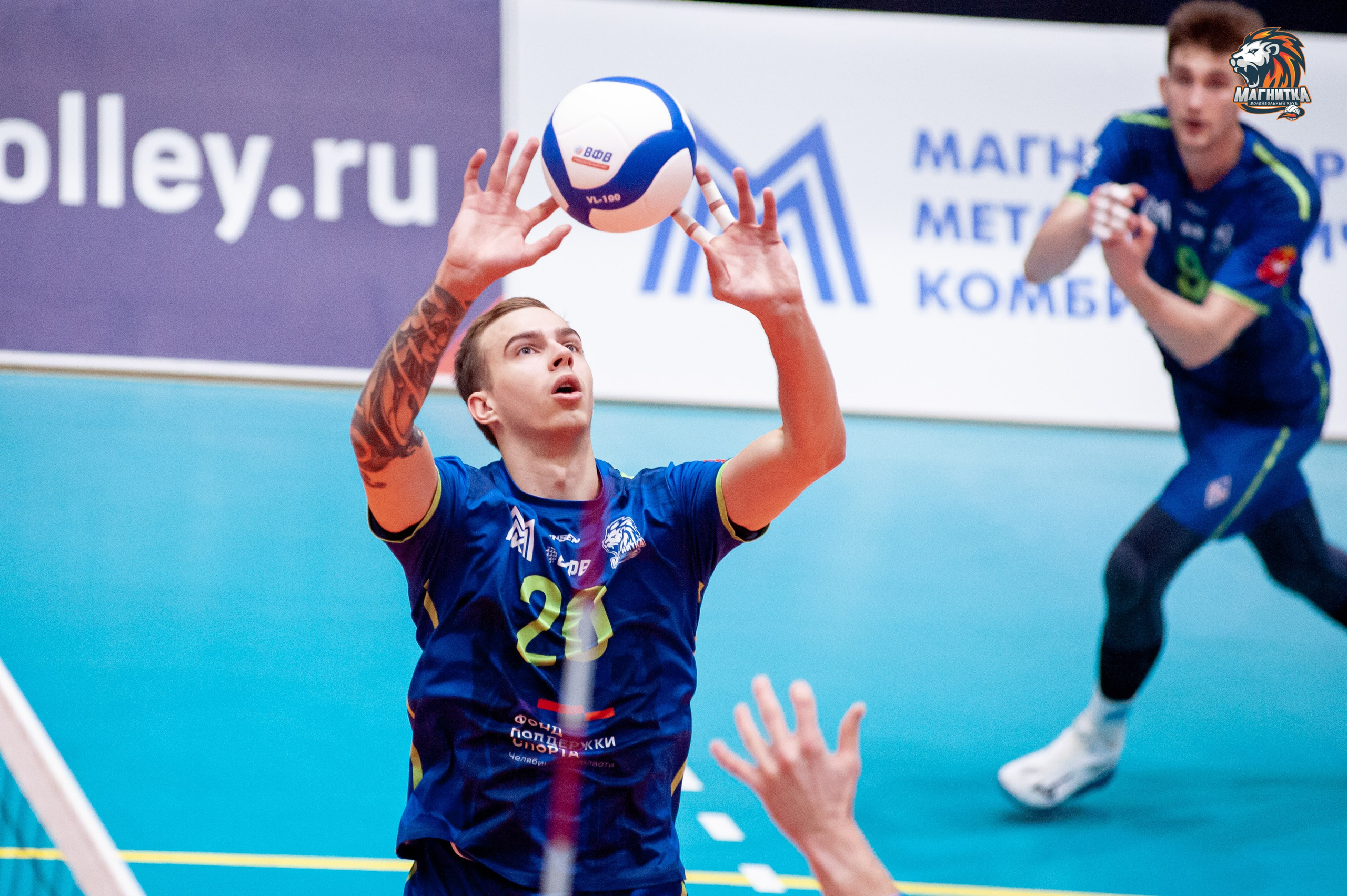 Чемпионат России по волейболу. Высшая лига А. Магнитка — Локомотив-Изумруд. Фотограф Магнитогорск Данил Семенов