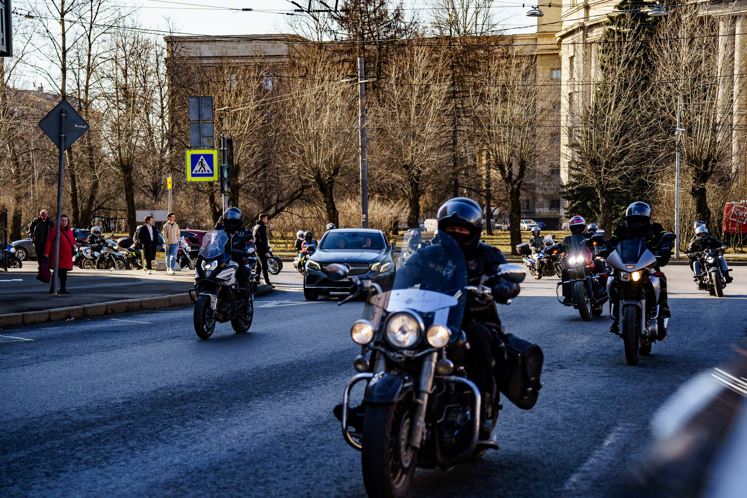 Прохват мотоклуба Norman Riders ч.1. Концертный и репортажный фотограф в Санкт-Петербурге Слава Пахомов