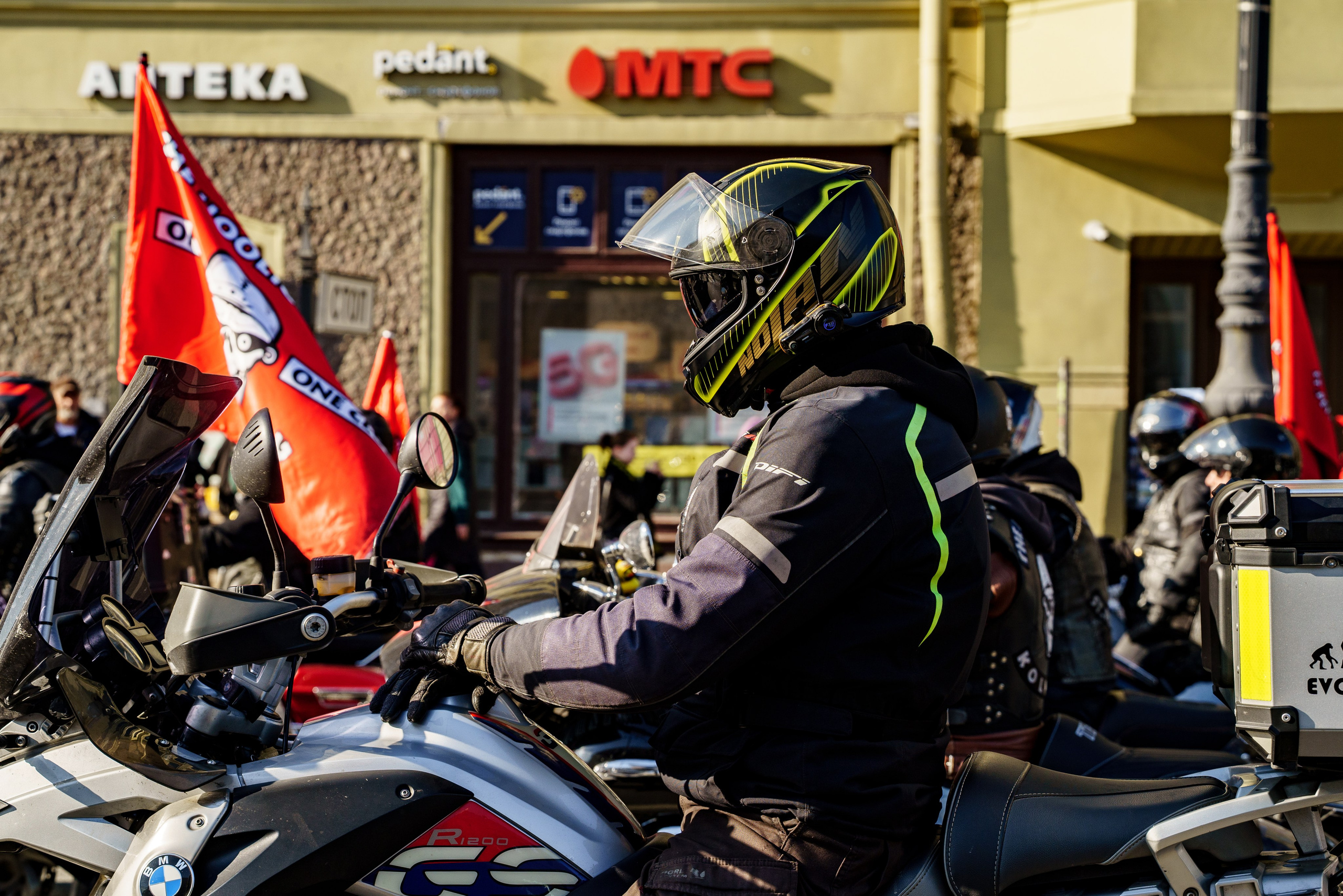 Прохват мотоклуба Norman Riders ч.1. Концертный и репортажный фотограф в Санкт-Петербурге Слава Пахомов