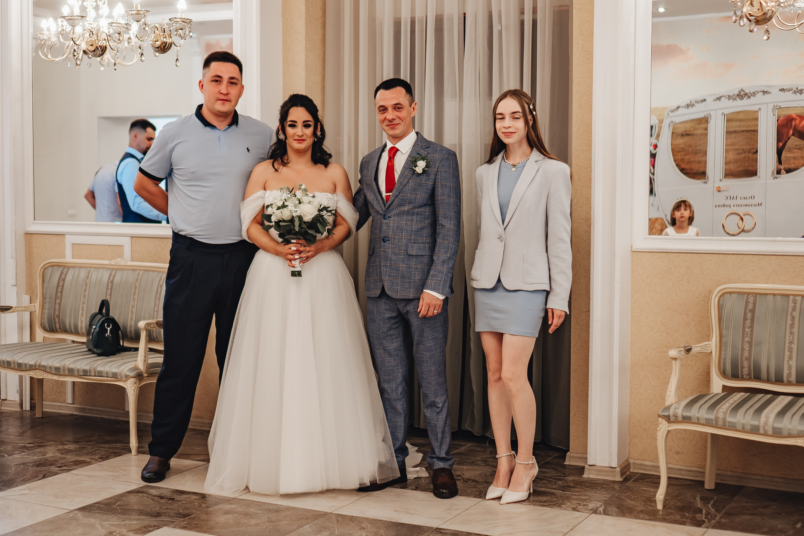 СВАДЕБНАЯ СЬЕМКА В ЗАГСЕ НА МОСКОВСКОМ ПРОСПЕКТЕ. Профессиональный фотограф, Санкт-Петербург — Виктория Богомолова