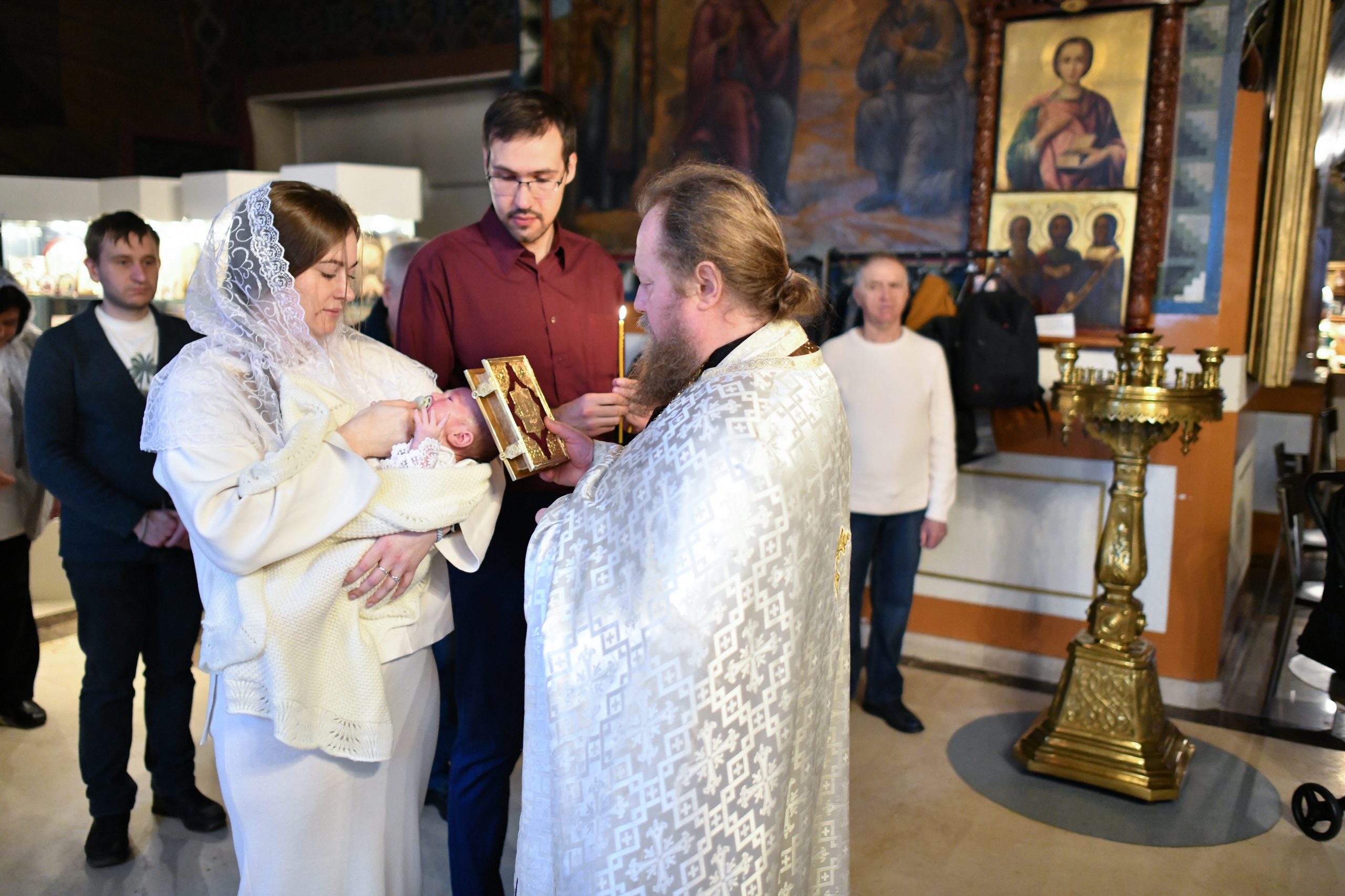Крещение Серафимы. Церковь Петра и Павла на Яузе. Фотограф Крещения и Венчания в Москве и МО