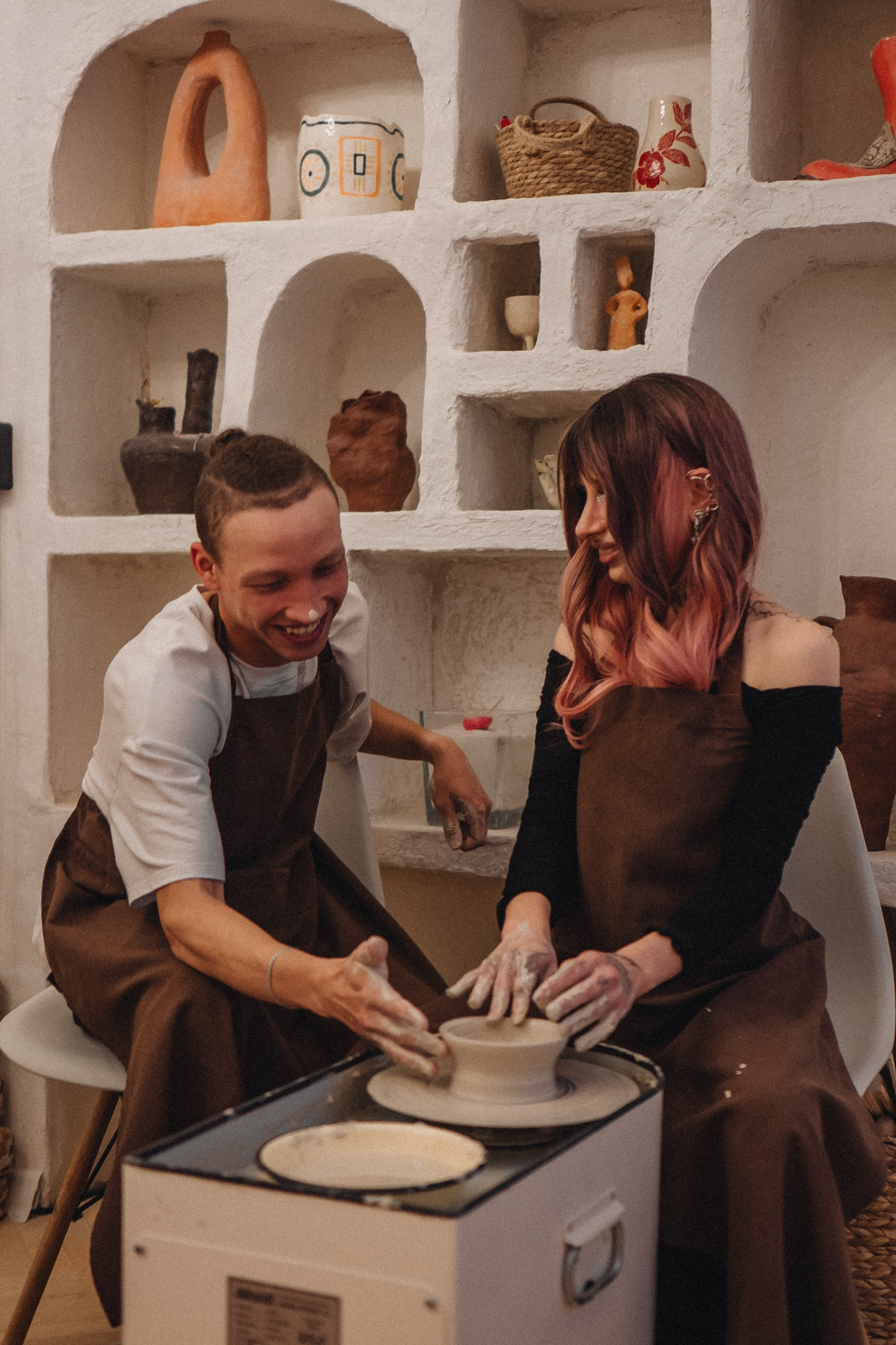 СВИДАНИЕ В ГОНЧАРНОЙ МАСТЕРСКОЙ. Профессиональный фотограф, Санкт-Петербург — Виктория Богомолова