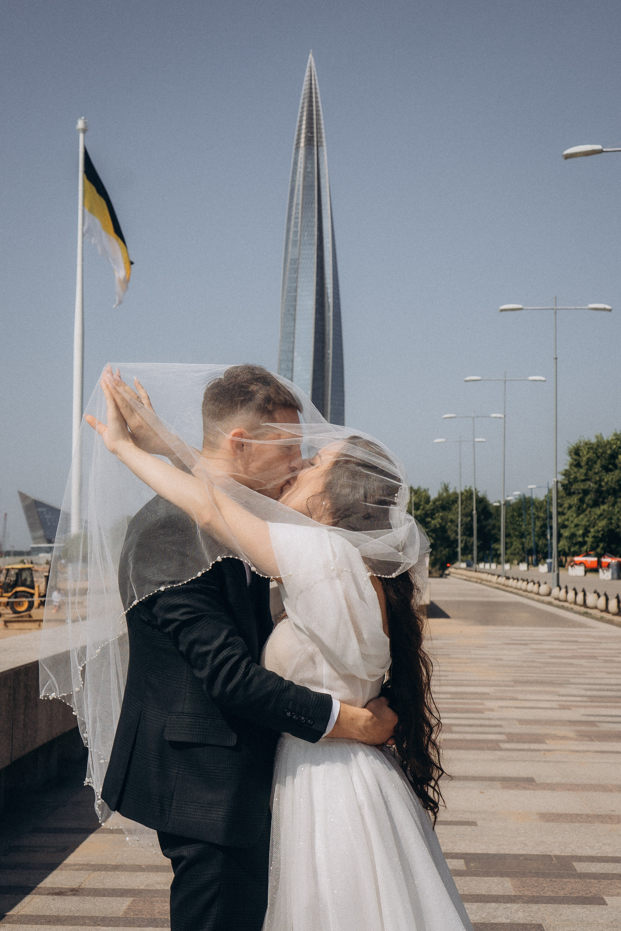 СВАДЕБНАЯ СЬЕМК В ПАРКЕ 300-ЛЕТИЯ. Профессиональный фотограф, Санкт-Петербург — Виктория Богомолова