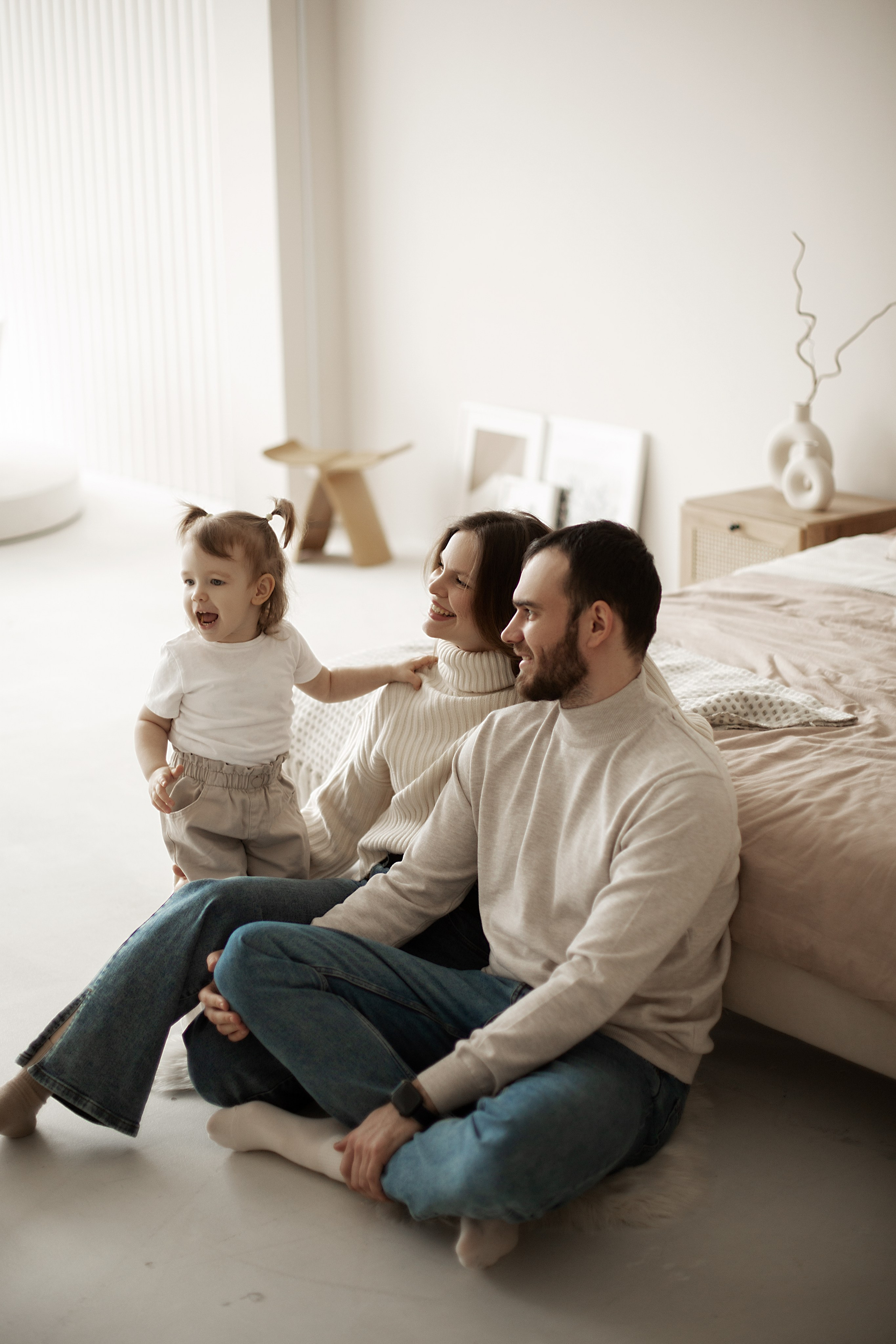 Алла, Сергей и Диана. Фотограф Алина Кучумова