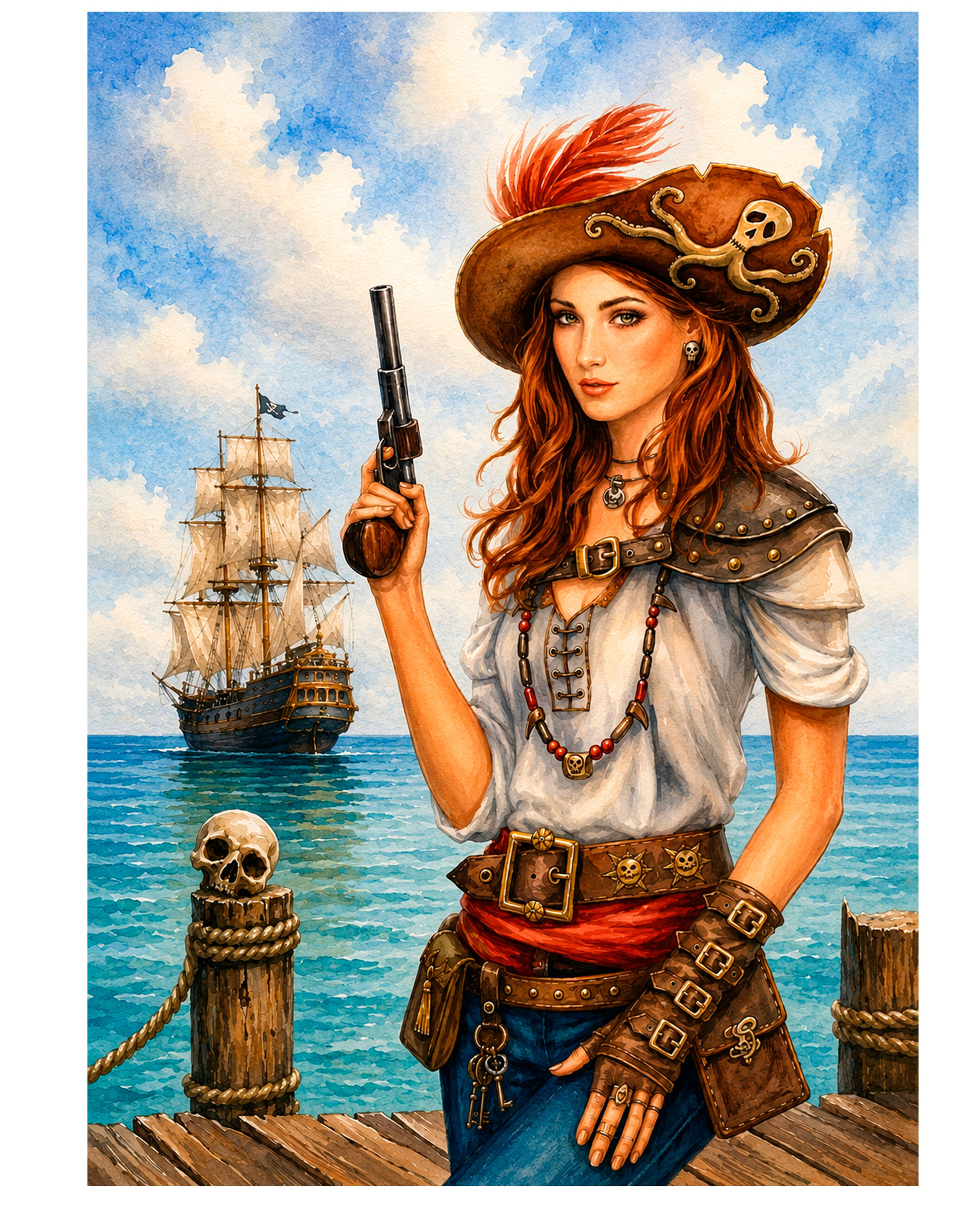 Pirates. Раскраски Алёны Лазаревой