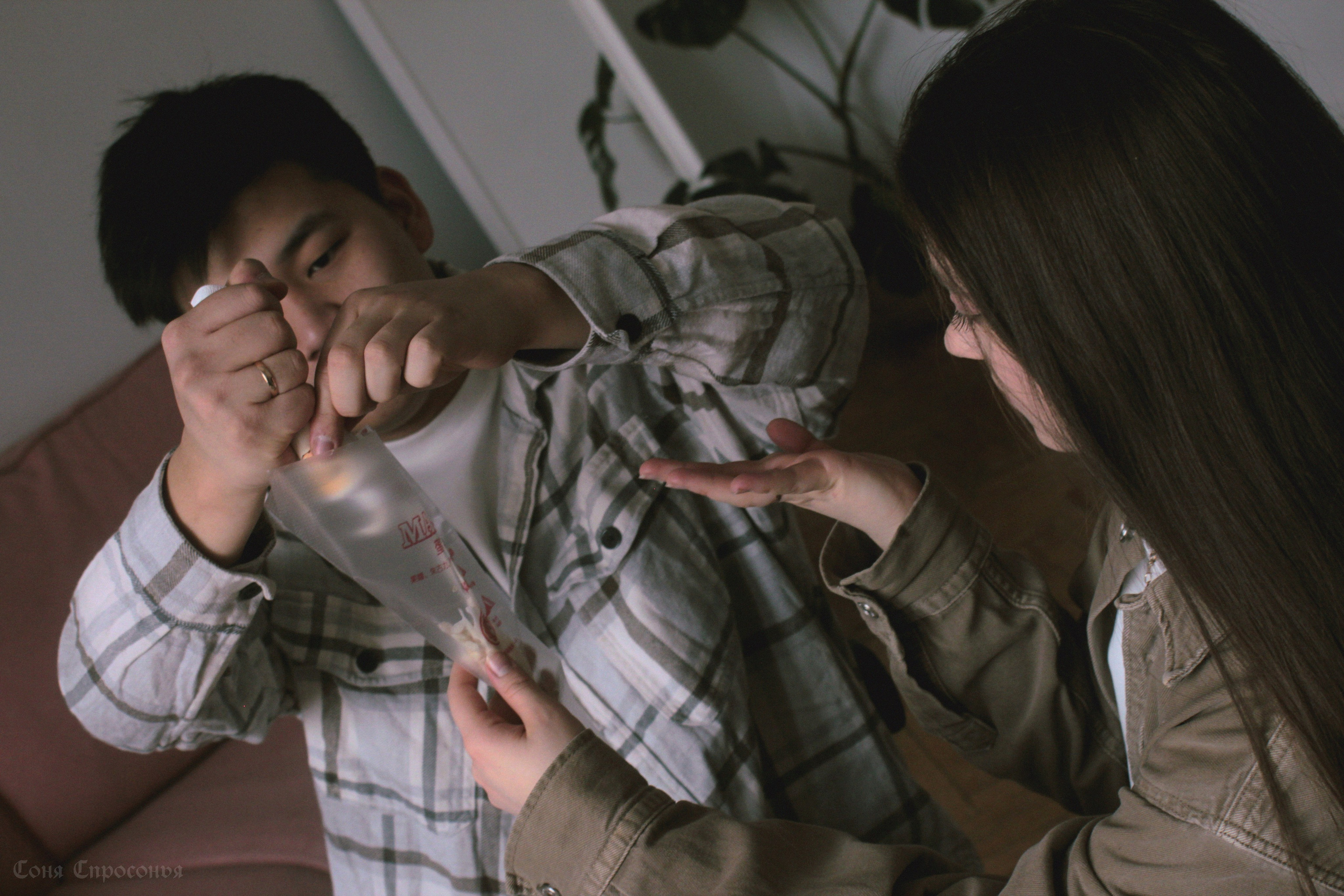 Лавстори Полина и Жора. Концертный и портретный фотограф в Москве Соня Спросонья