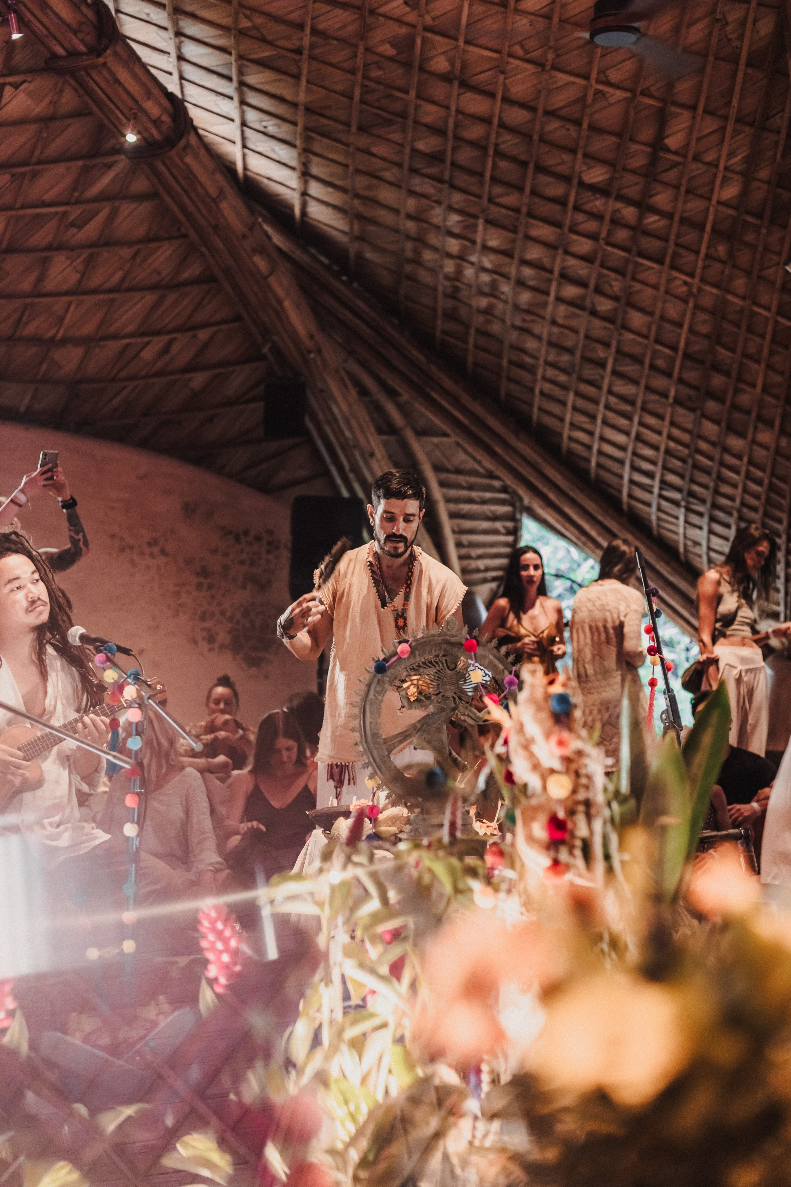 Hanuman Project kirtan at Alchemy march. Mariam Bagdasaryan