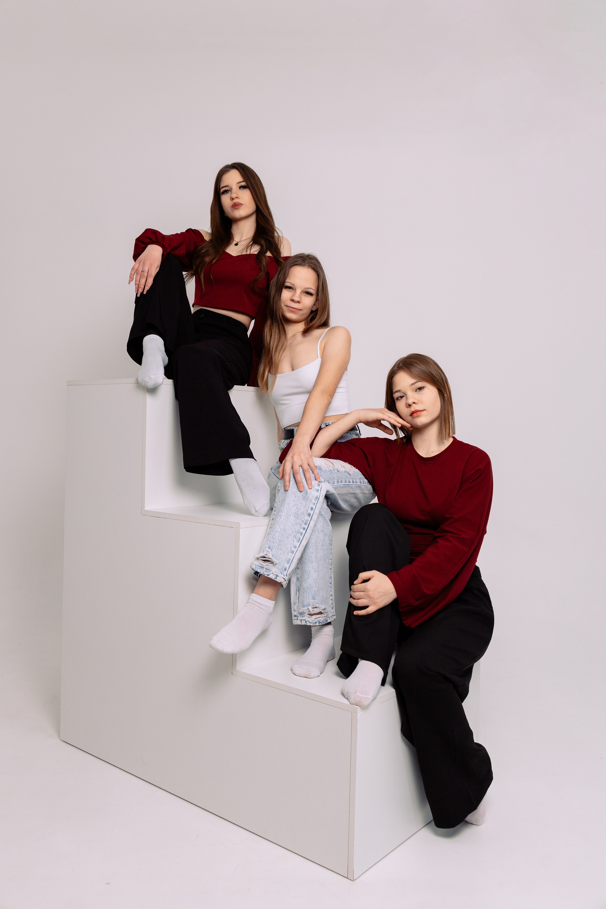 Настя, Диана и Карина. Фотограф Алина Ширанкова в Братске