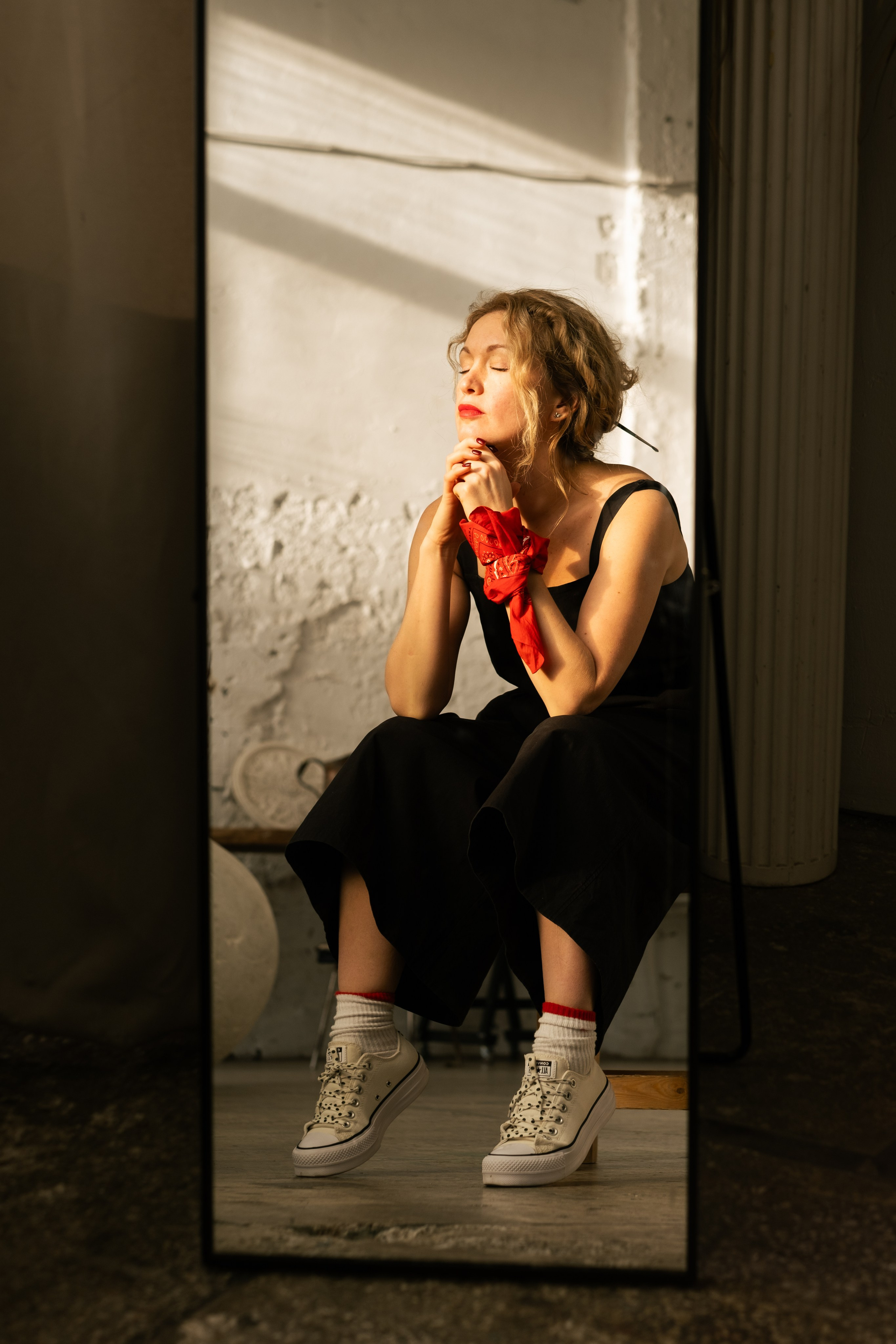 Студийная съёмка. Анна Сутягина. Фотограф в Москве