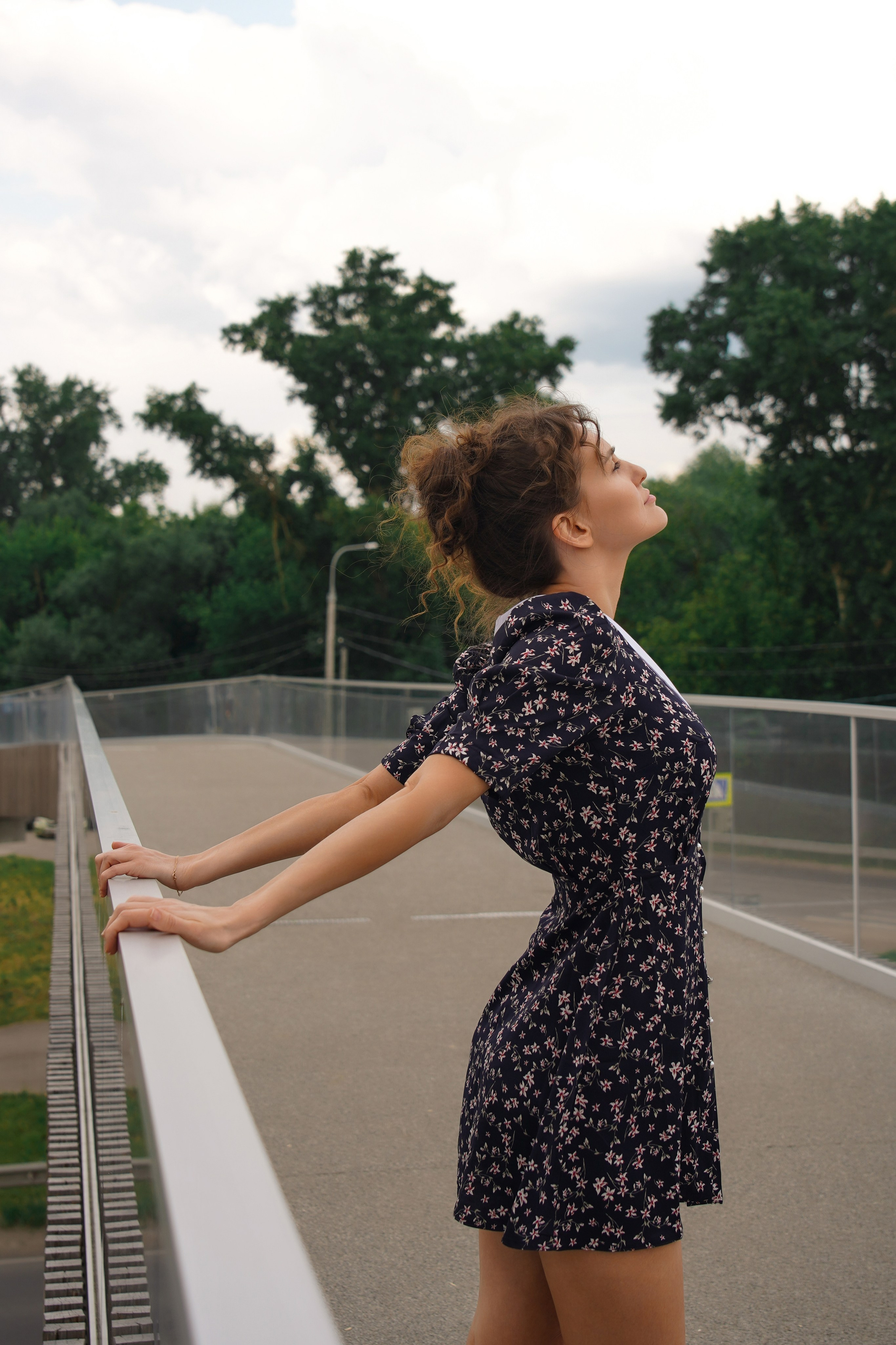 Фотосессия на мосту. Анна, фотограф Москва, Зеленоград