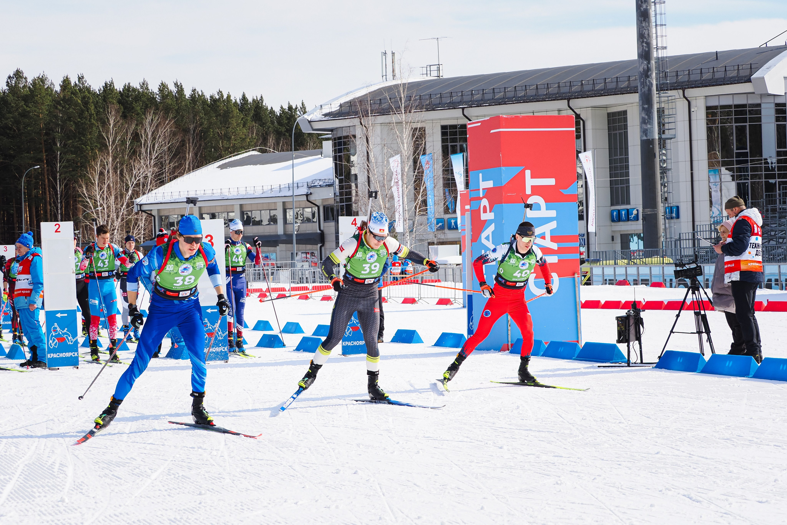 Биатлон / Первенство России. Репортажный фотограф Алексей Козьмин