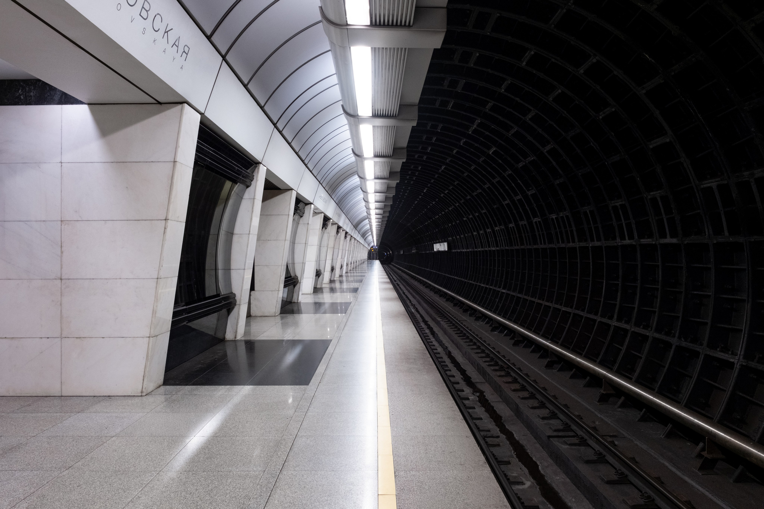 Станция БКЛ «Савеловская». Михаил Мулач | Архитектурный фотограф