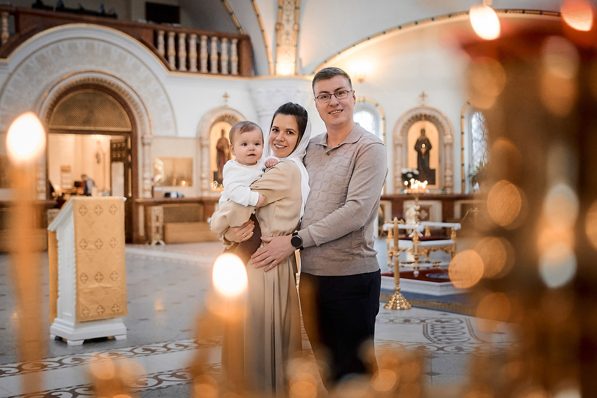 Таинство Крещения Тимофея. Фотограф на Крещение и Венчание в Одинцово