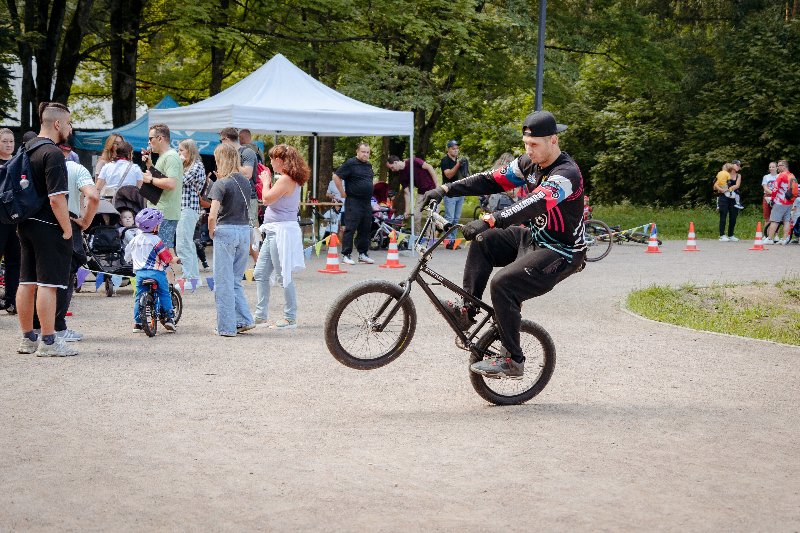 Бего- и ВелоГонка 10.08.2024. Портретный и семейный фотограф в Москве/Видное