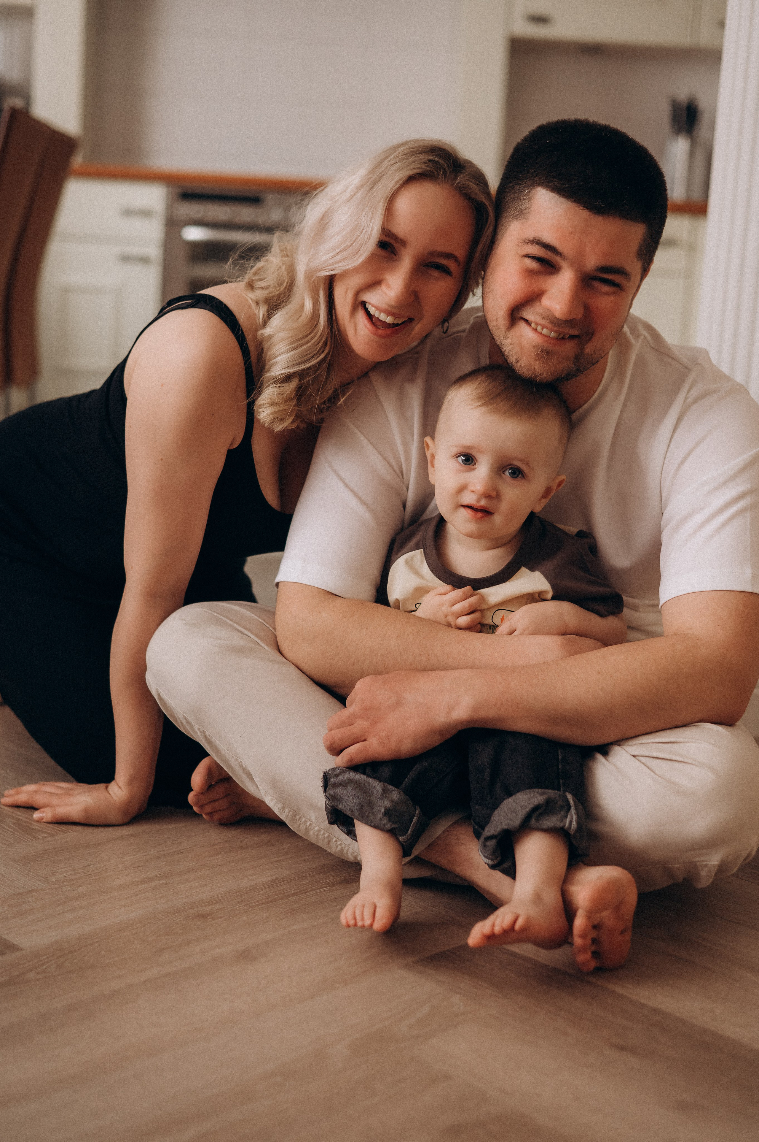 Семья Грехневых (домашняя). Фотограф в Иркутске