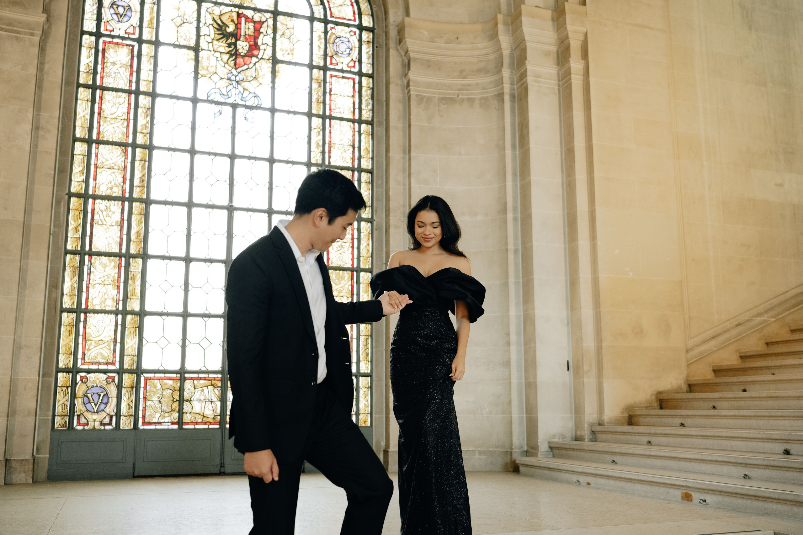 Fifi & Shamil | The Museum of Art. Профессиональный свадебный фотограф в Женеве и Швейцарии | Таня Вовчецкая