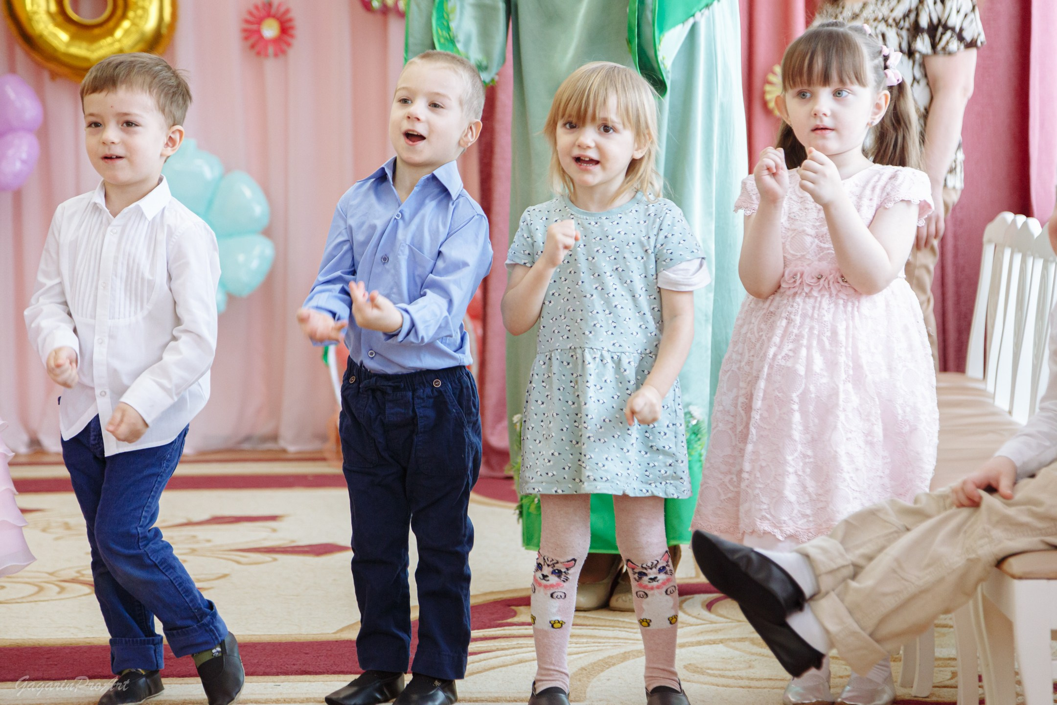 Репортаж в саду на утренник. GagarinProArt