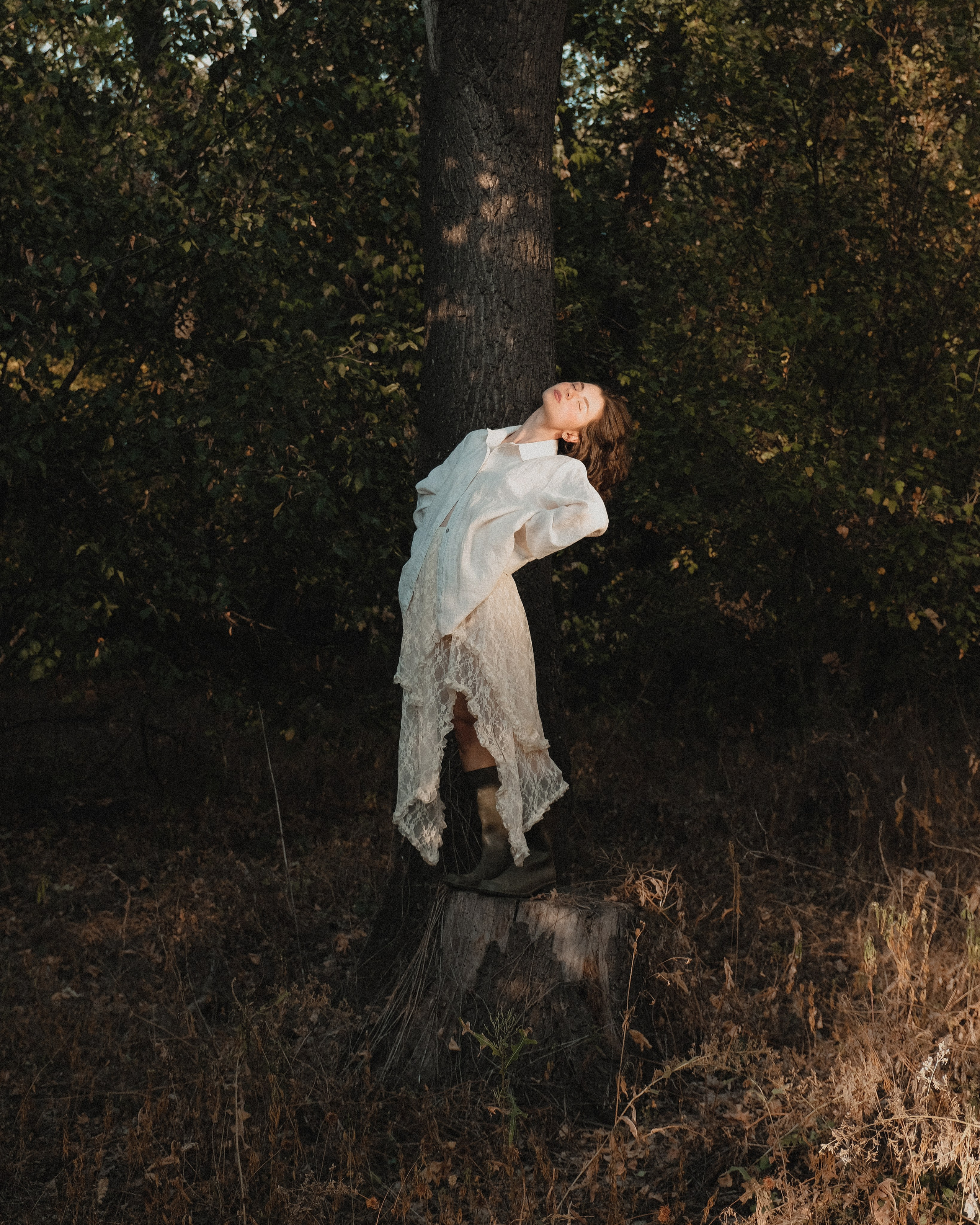 In the woods. Портретный фотограф Алиса Санкт-Петербург