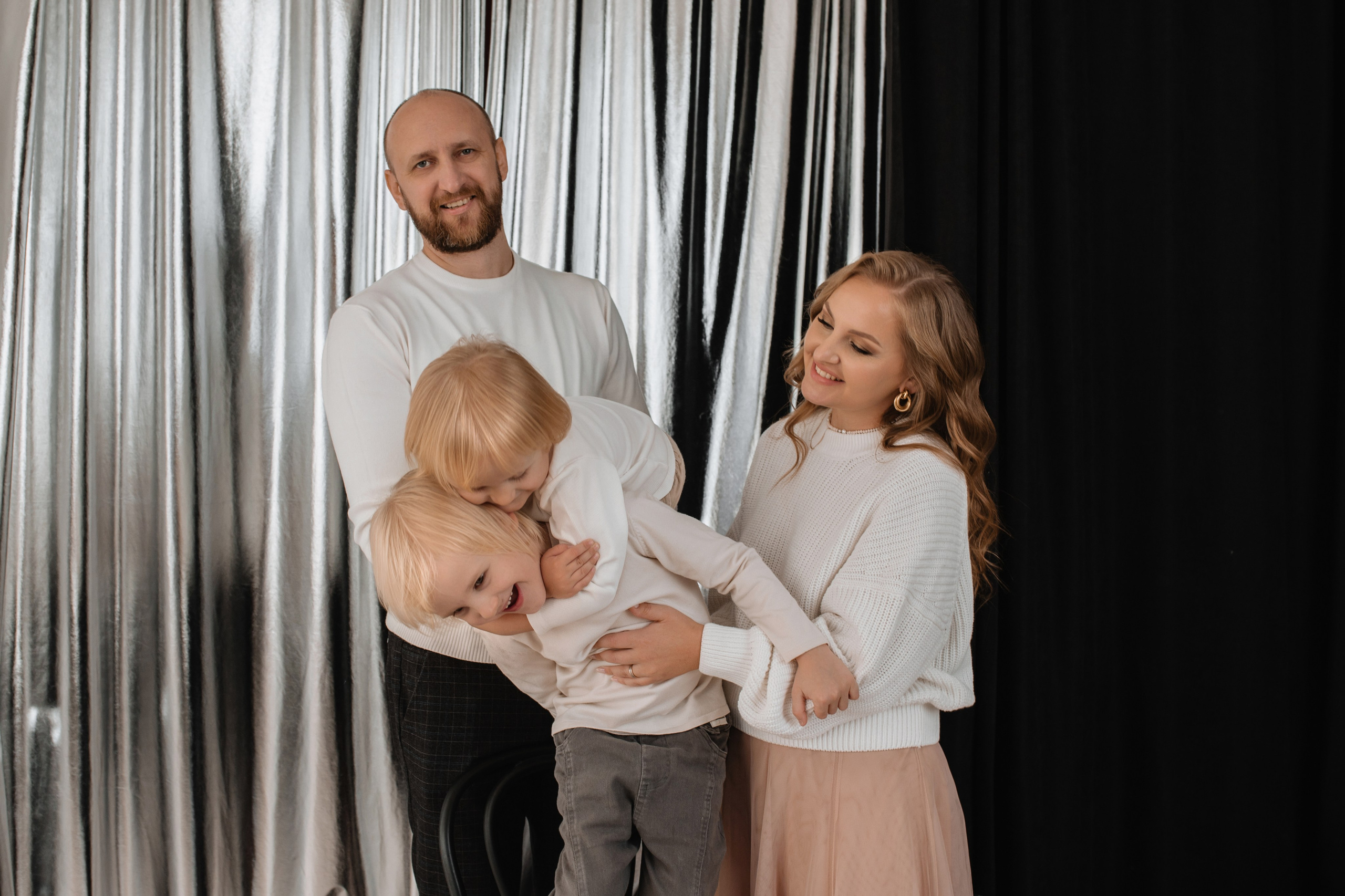 Алексей, Вера, Костя и Илья. Фотограф Олеся Голева