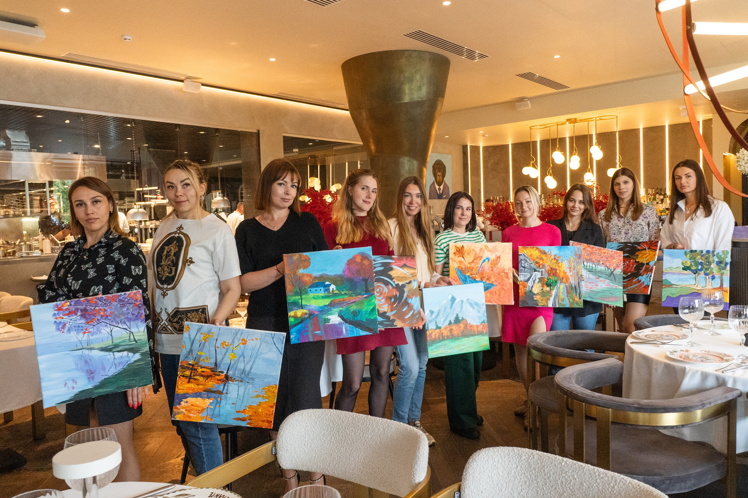 Корпоратив Teach Me Art 3. Портретный фотограф в Москве и Санкт-Петербурге Арина Чех